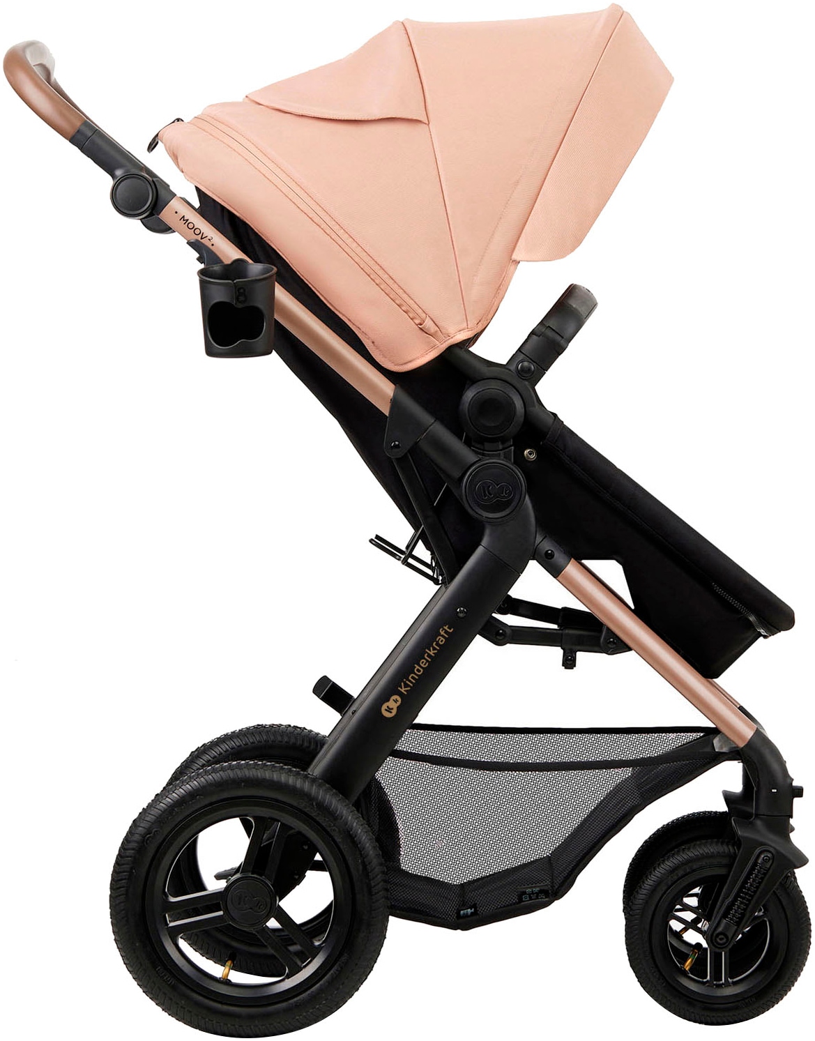 Kinderkraft Kombi-Kinderwagen »MOOV 2 4in1 AIR«, 27 kg, mit Luftreifen
