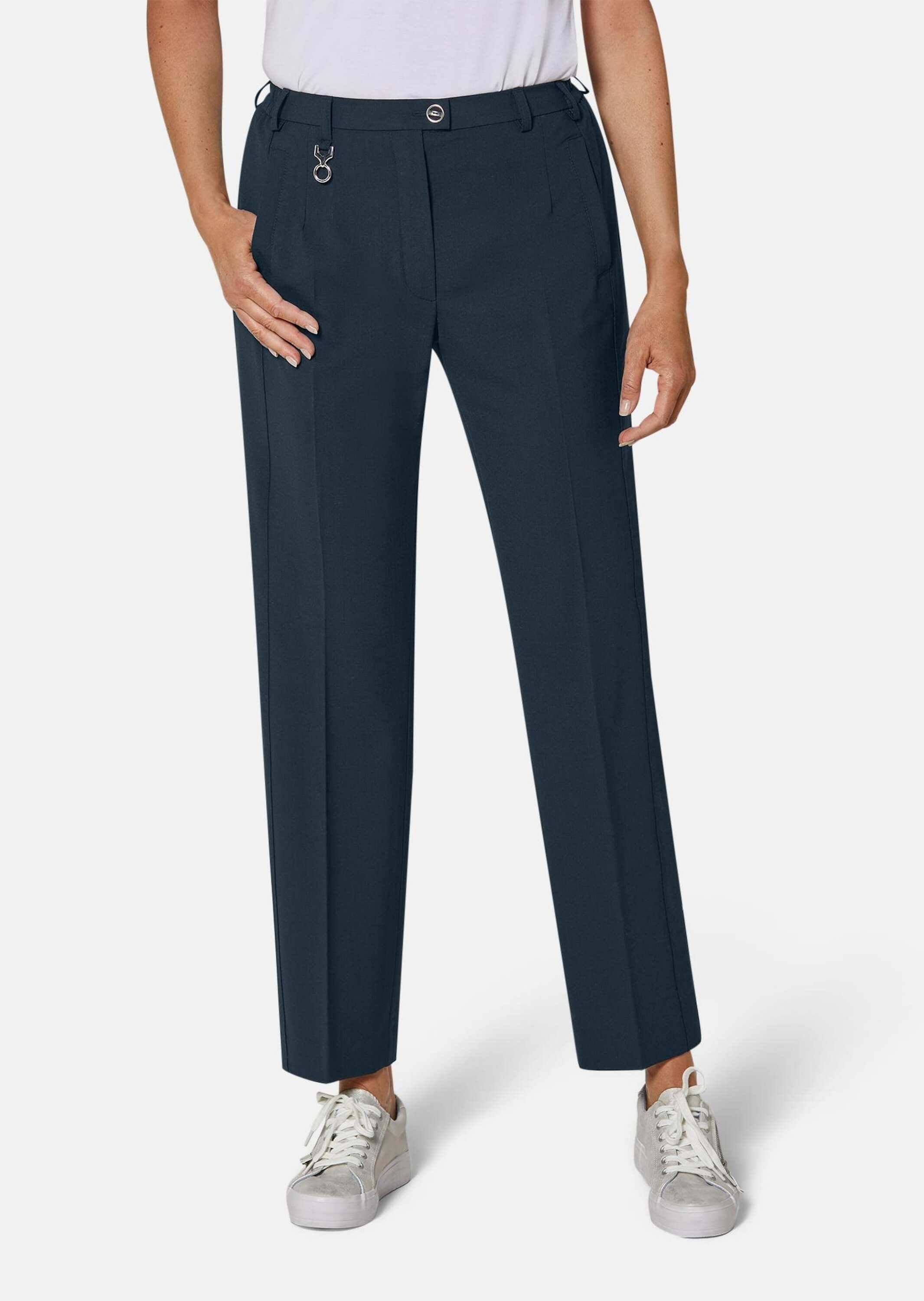 GOLDNER Stoffhose »Kurzgröße Trevira-Schurwollhose CARLA«