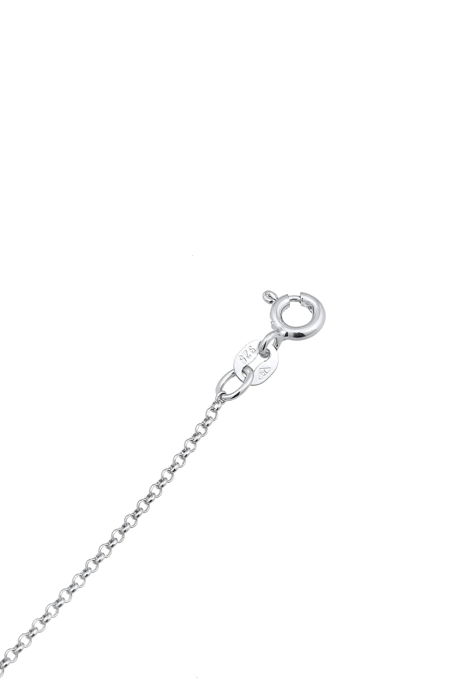 Elli Armkette »Armband Mädchen Kreuz Zirkonia Symbol 925 Silber«