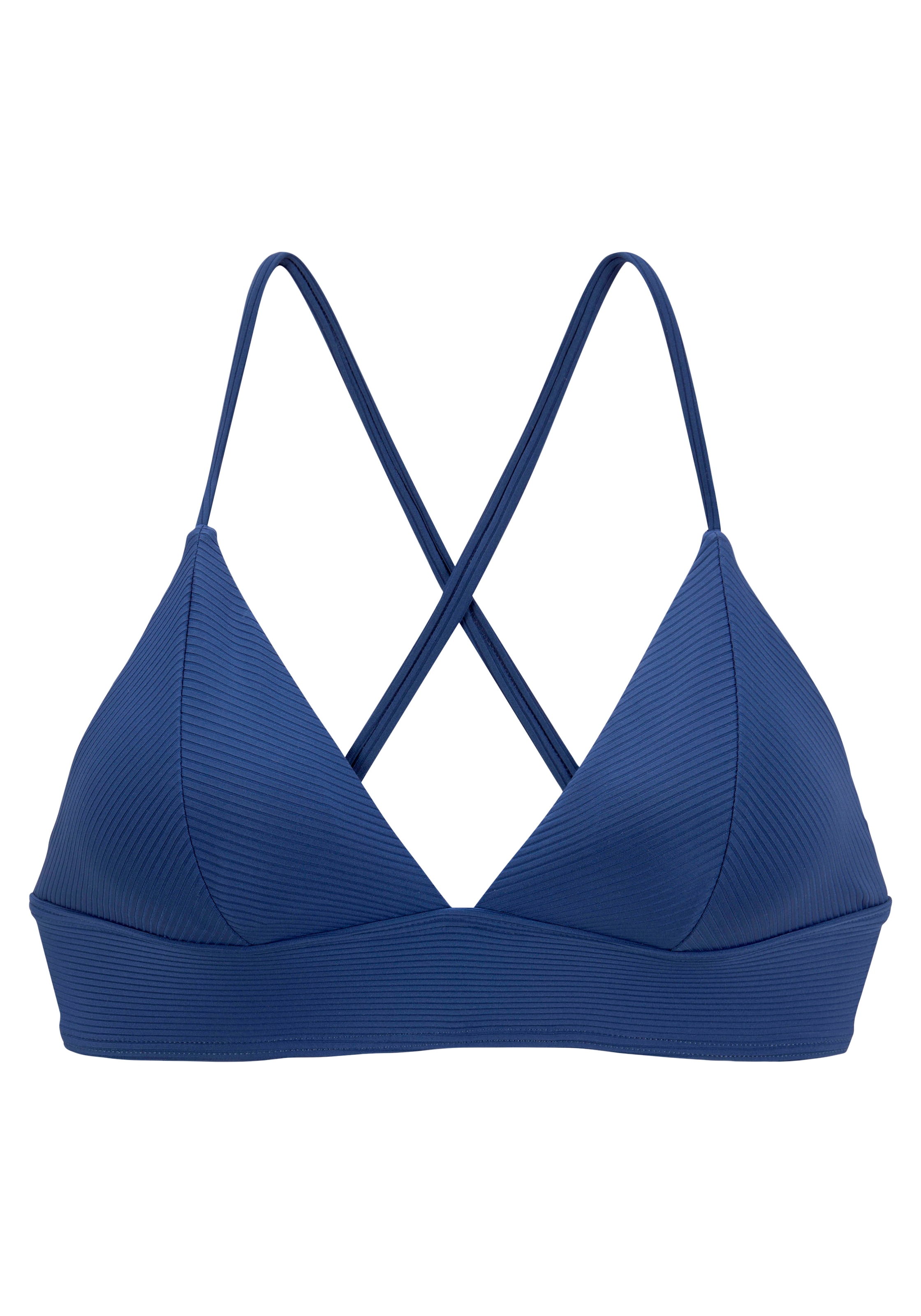 Venice Beach Triangel-Bikini-Top »Lucky« aus gerippter Strukturware
