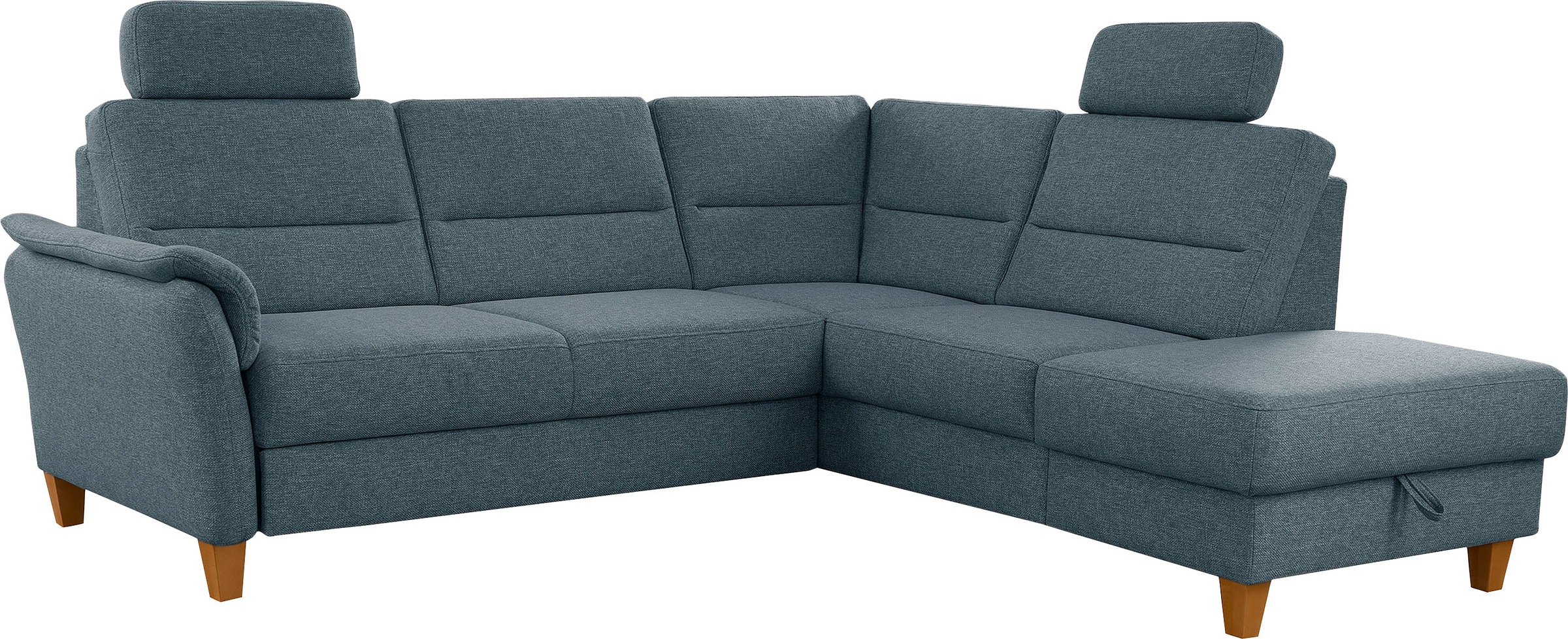 Home affaire Ecksofa »Palmera L-Form«, Federkern, wahlweise mit Bettfunktion und mit/ohne Stauraum