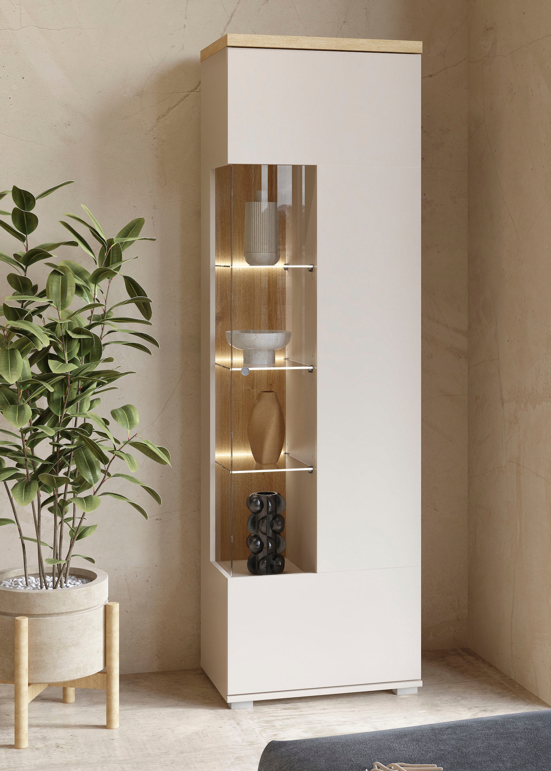 Home affaire Vitrine »Serio« Breite 55 cm