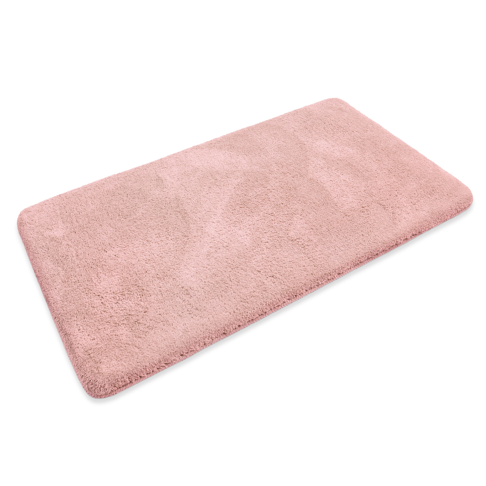 OTTO home Badematte »Neele« Höhe 20 mm rutschhemmend beschichtet schnell trocknend Badteppich, getuftet, modern, Uni, antirutsch, flauschig, Hochflor