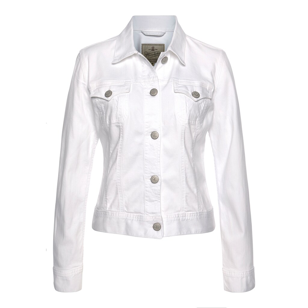 Herrlicher Jeansjacke »JOPLIN«, POWERSTRETCH WHITE DENIM