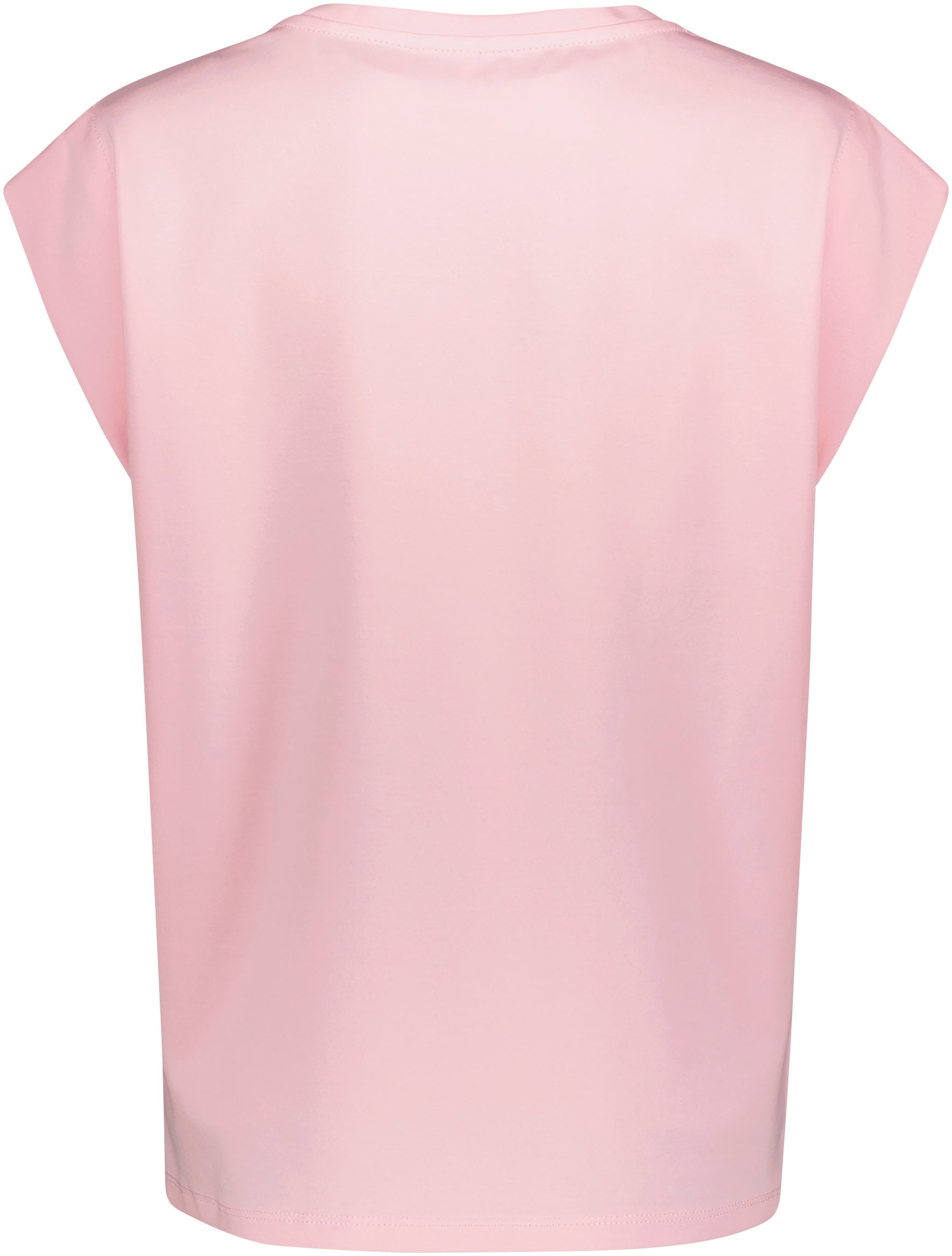IMPERIAL T-Shirt »Ärmelloses "Punto Milano" Shirt mit eingeschlagen Armlochdetail«