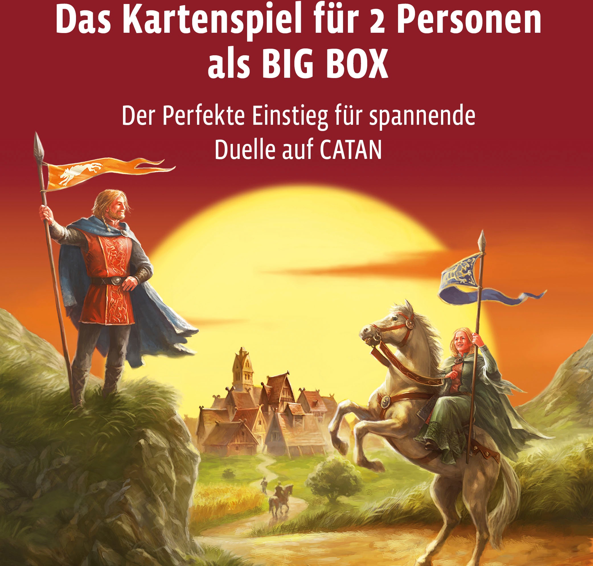 Kosmos Spiel »Catan - Das Duell - Big Box«, Made in Germany