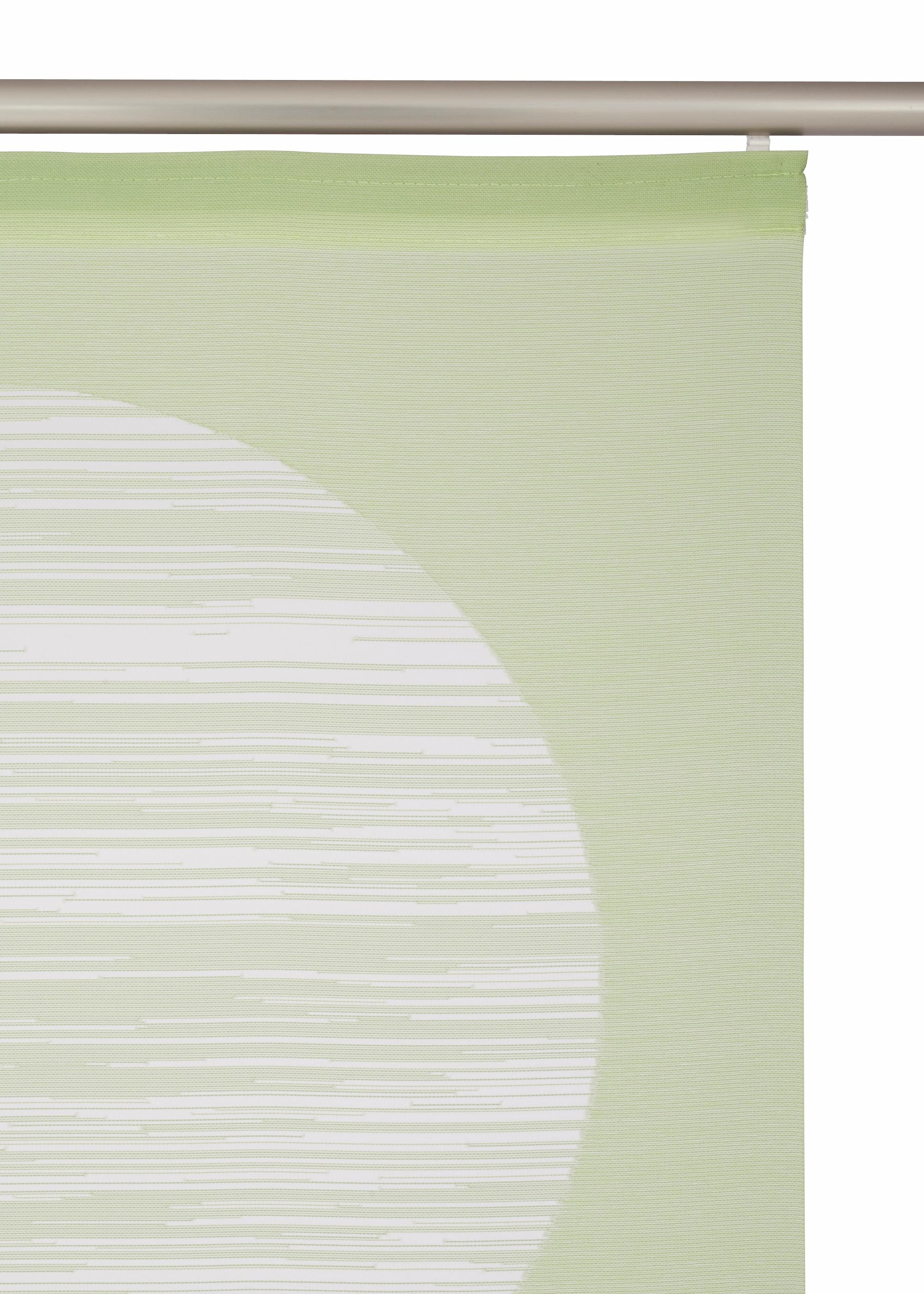 Neutex for you! Schiebegardine »Padova« Klettband 1 Stk. tlg. inkl. Befestigungszubehör, Halbtransparent, Sauberer Abschluss, modern