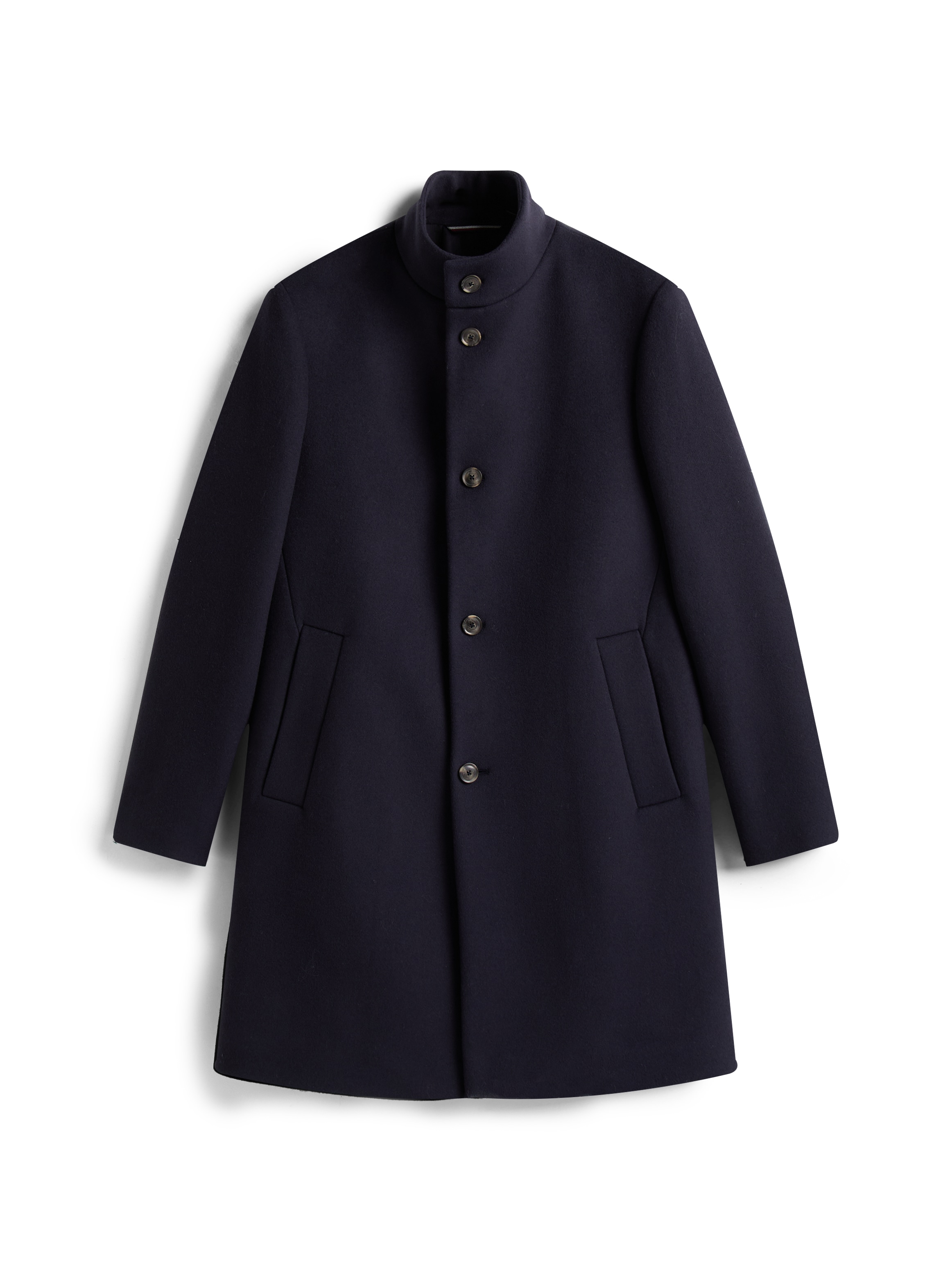 Tommy Hilfiger Wollmantel »DC WOOL STAND COLLAR« Regular fit