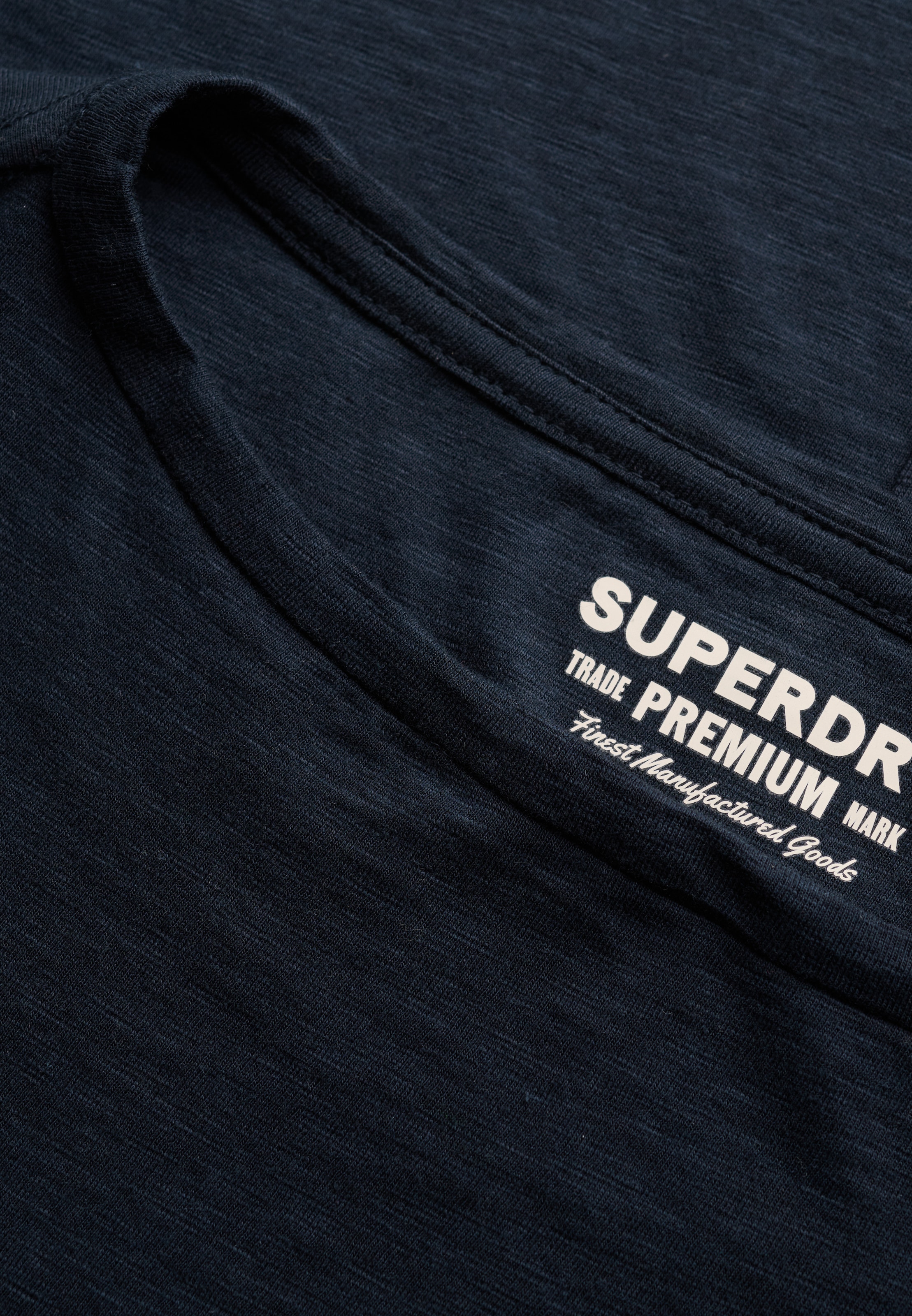 Superdry Langarmshirt »STUDIOS BOAT NECK SLUB LS TOP« Baumwollmischung, oversize