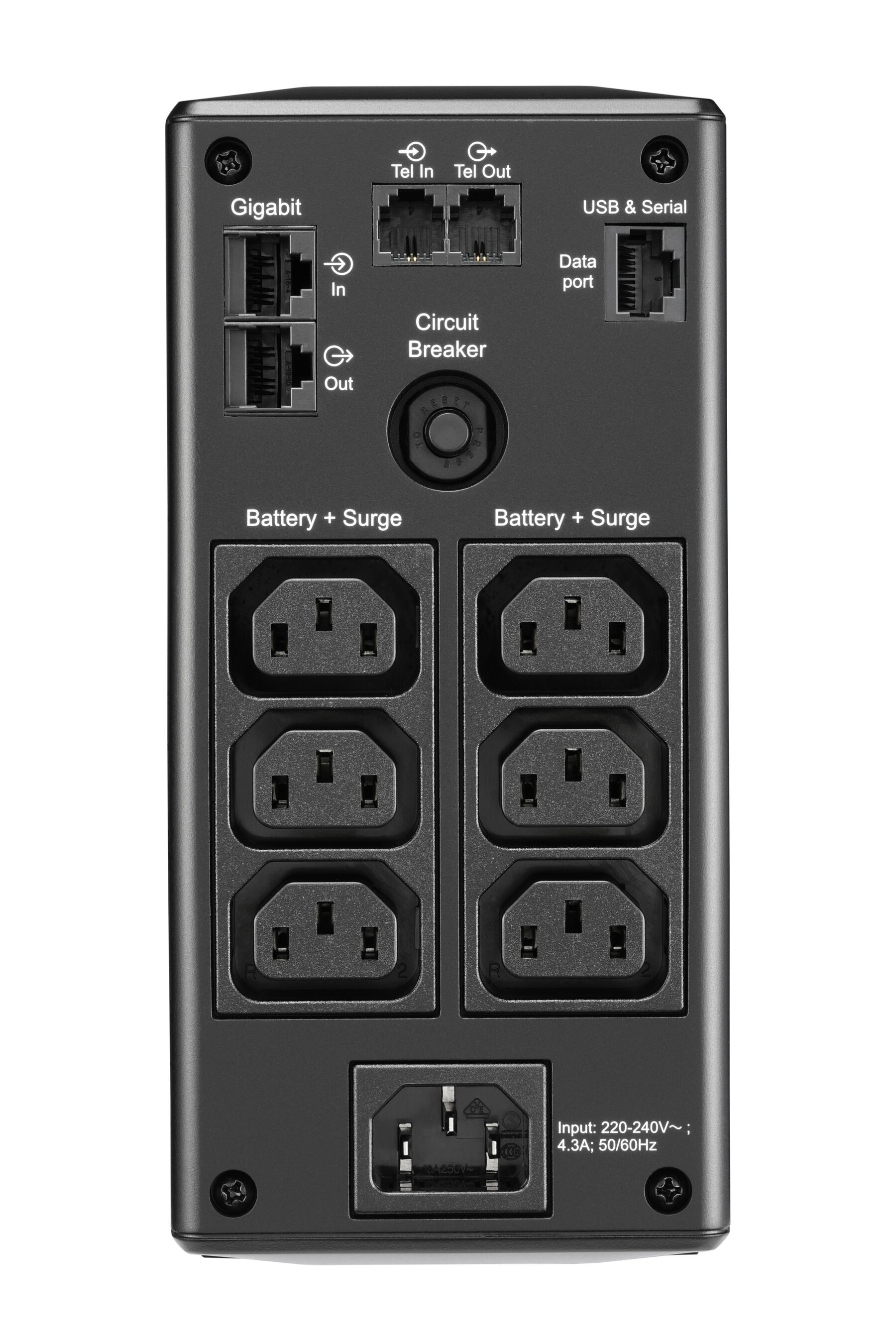 APC USV-Anlage »APC Back-UPS PRO BR900MI USV - 6x C13-Ausgang, USB, 900VA«