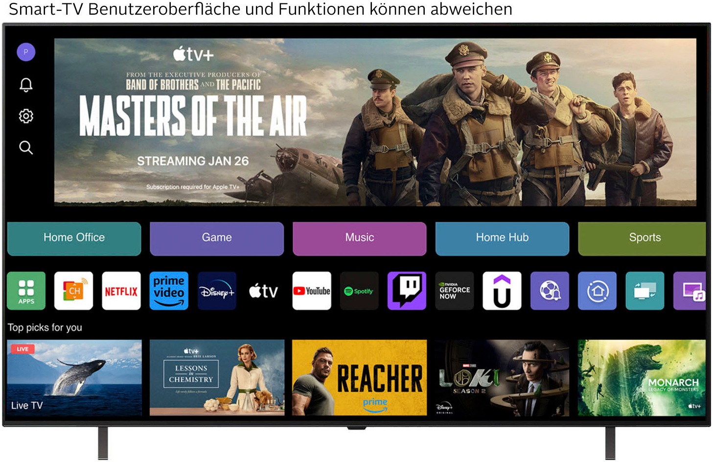LG OLED-Fernseher »OLED65B59LA«, 4K Ultra HD, Smart-TV