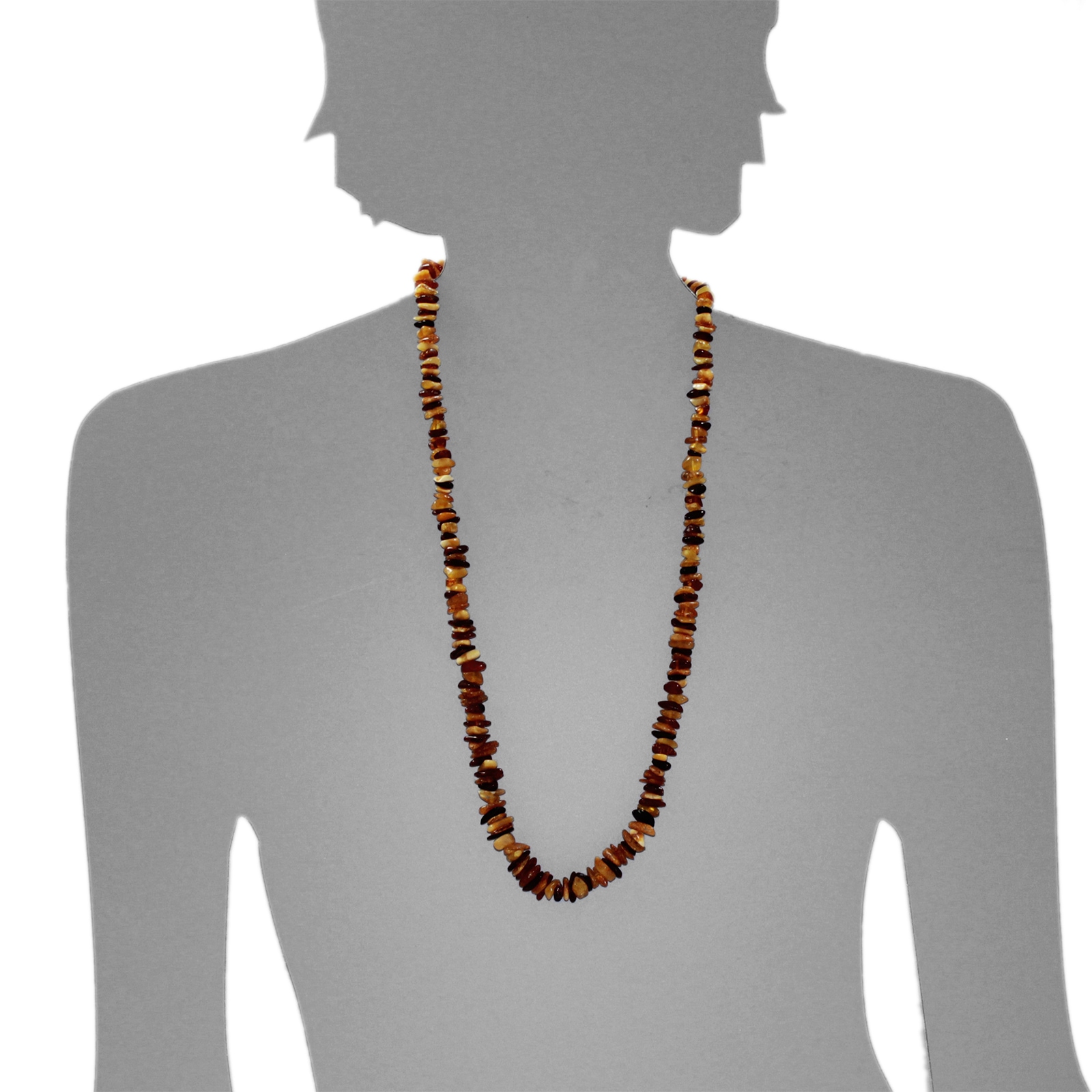 OSTSEE-SCHMUCK Kette ohne Anhänger »- Valana - Bernstein -,«