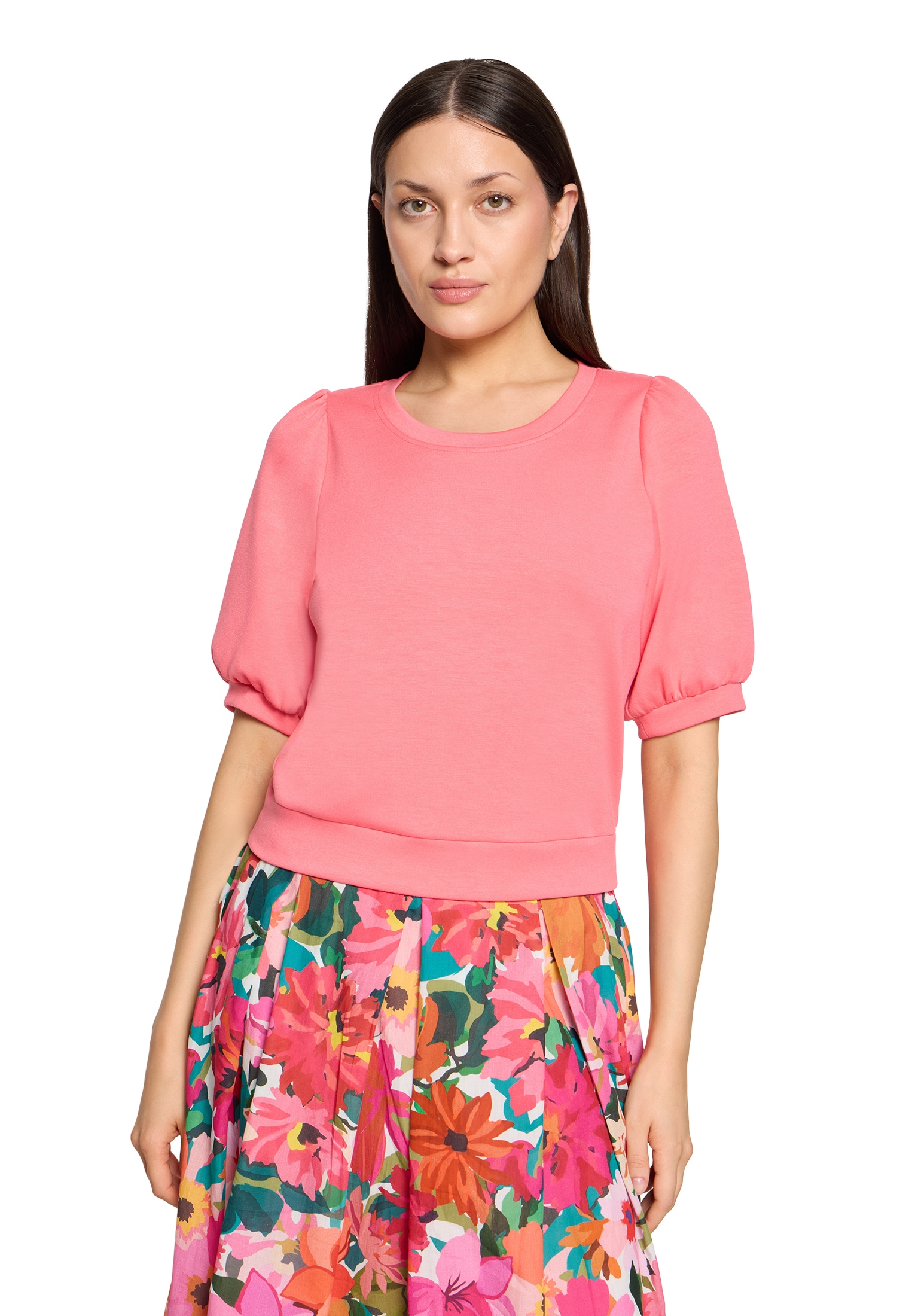 Vera Mont Kurzarmshirt »Halbarm-Shirt mit Rundhalsausschnitt«