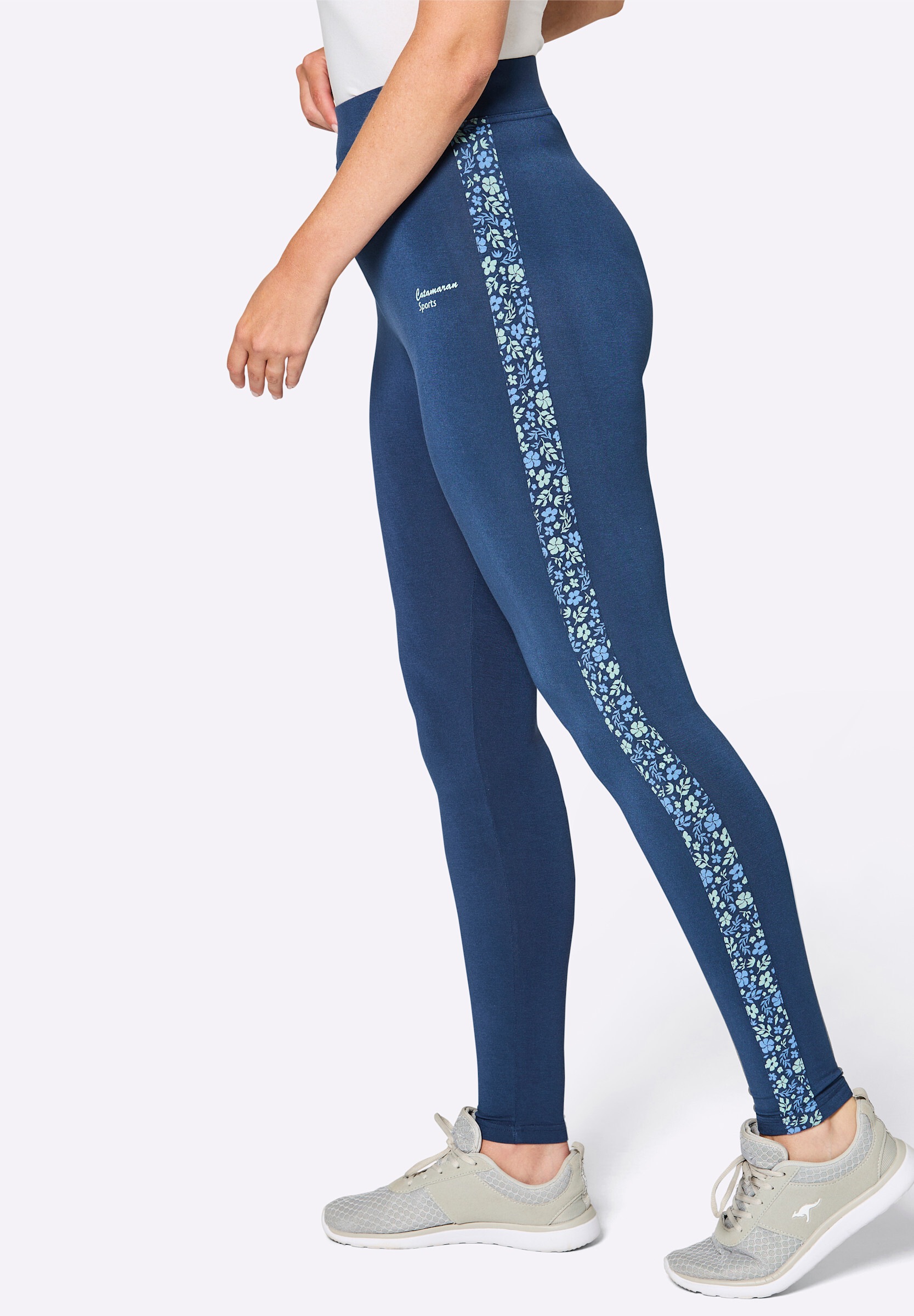Witt Funktionshose »Freizeithose Yogaleggings mit Blümchendruck«