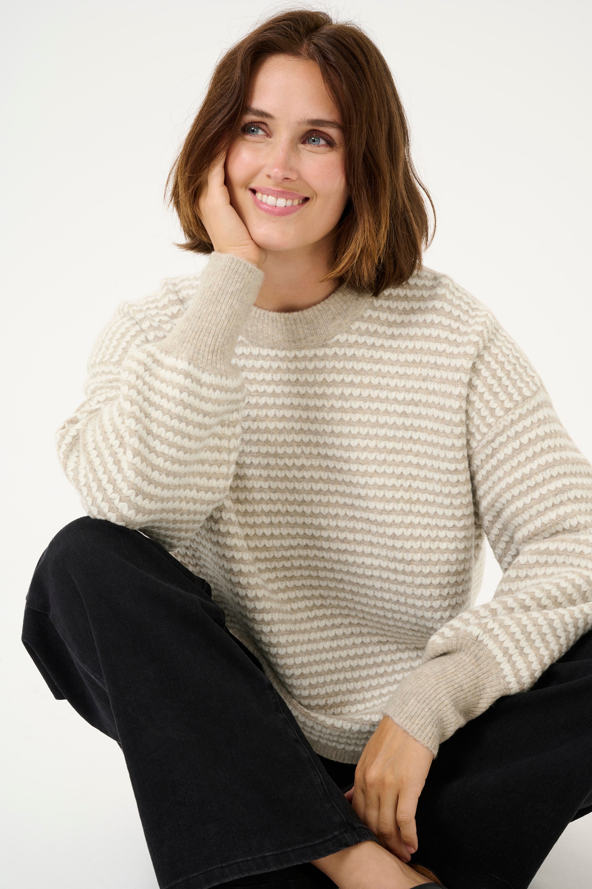 KAFFE Strickjacke »Strickjacke KAellery«