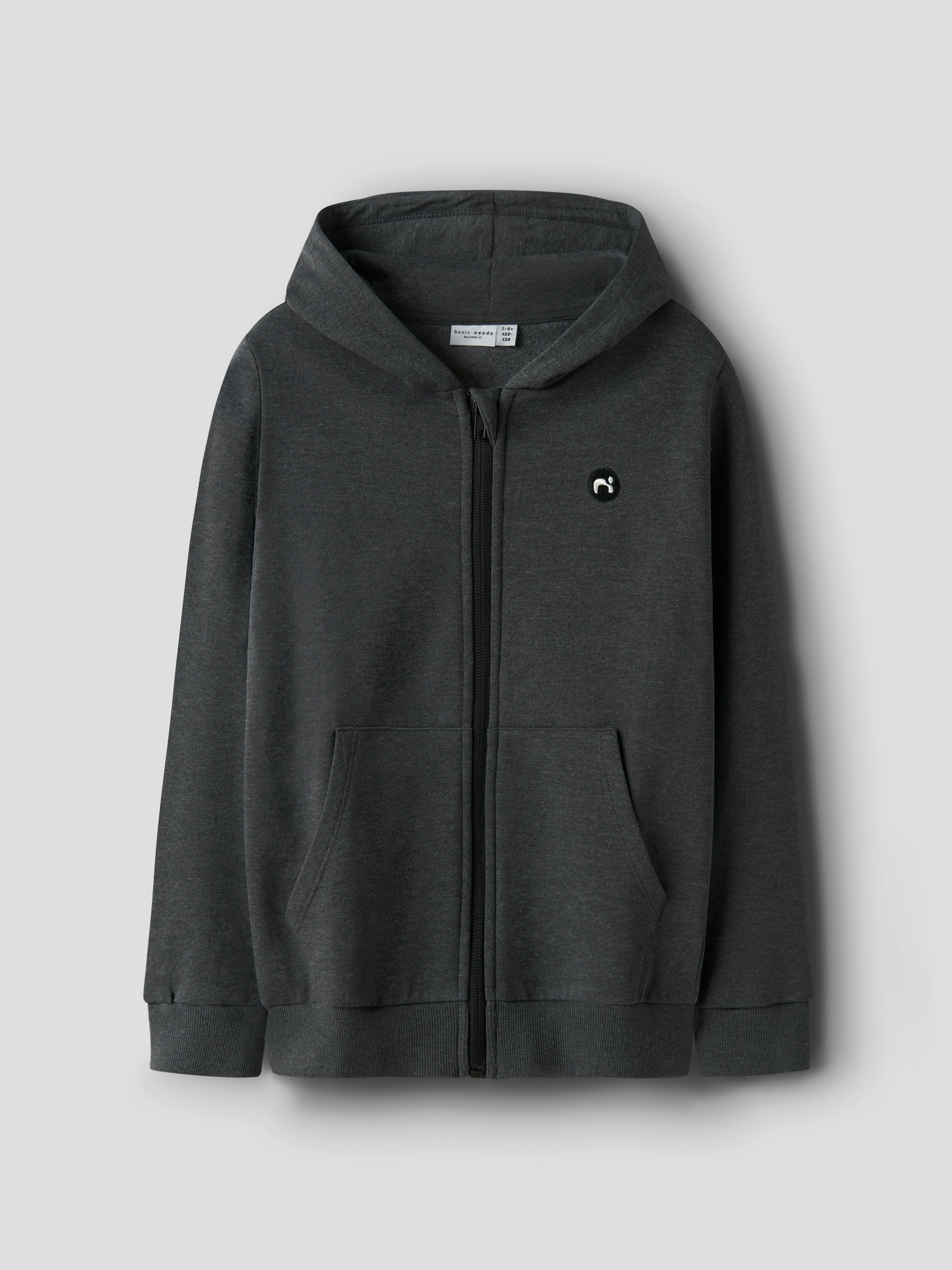 Name It Kapuzensweatjacke »NKMVIMO LS SWEAT CARD BRU NOOS«