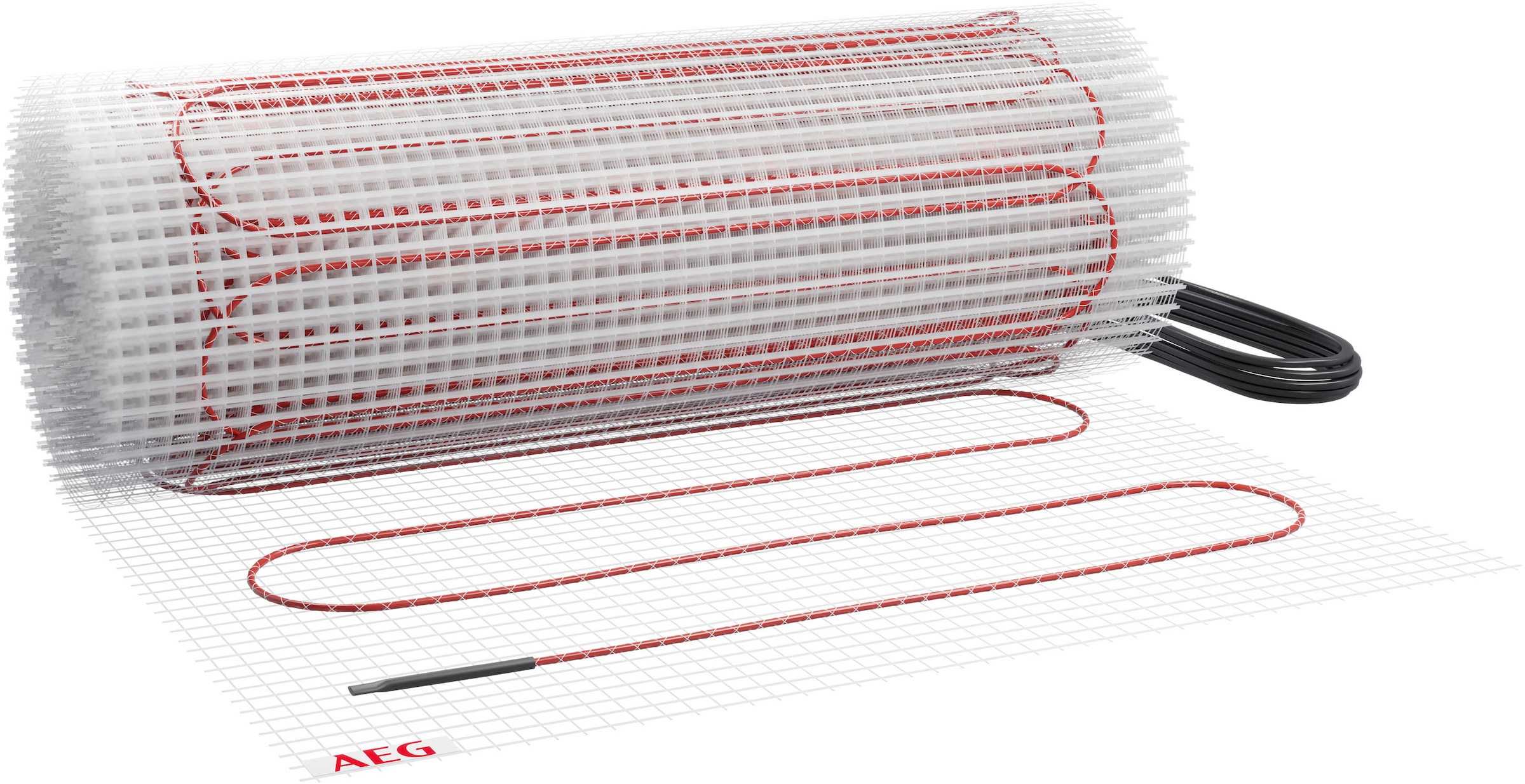 AEG Haustechnik Fußbodenheizung »Basis Thermo Boden »TBS TB 160/7««, Elektrische Fußbodenheizung, Heizmatte 7 m², 160 W/m²