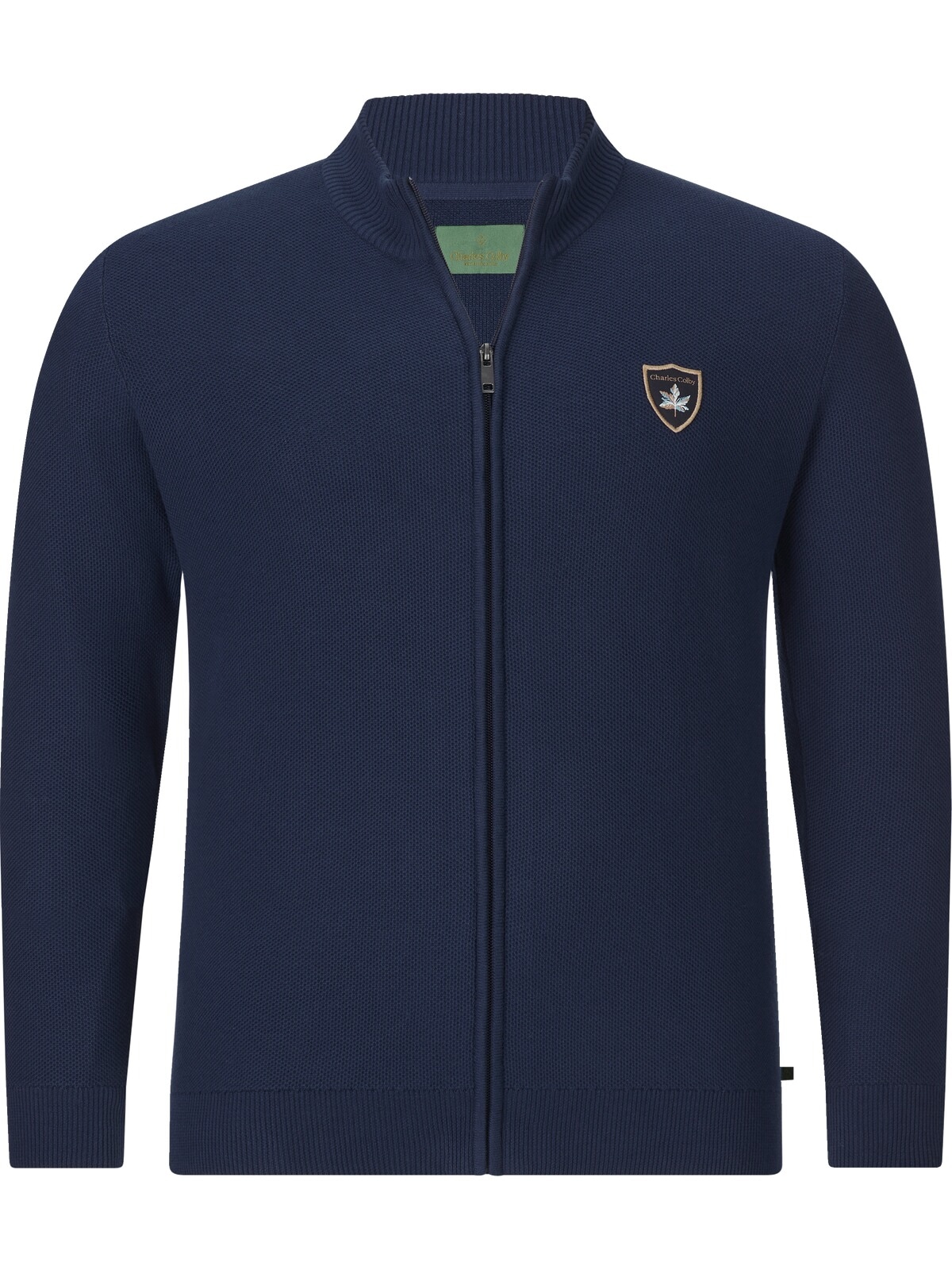 Charles Colby Strickjacke »Strickjacke DUKE THALARIC«, mit elastischem Saumbund