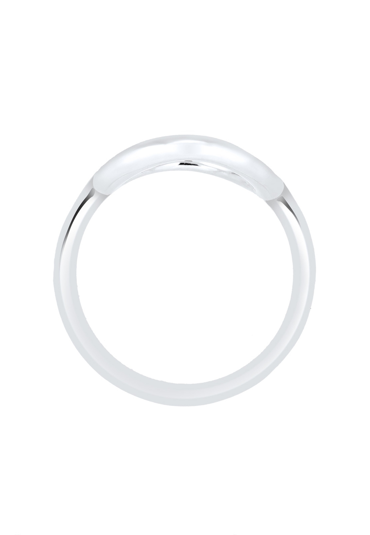 Elli Silberring »Ring Kreis Rund Geo Statement 925 Silber«