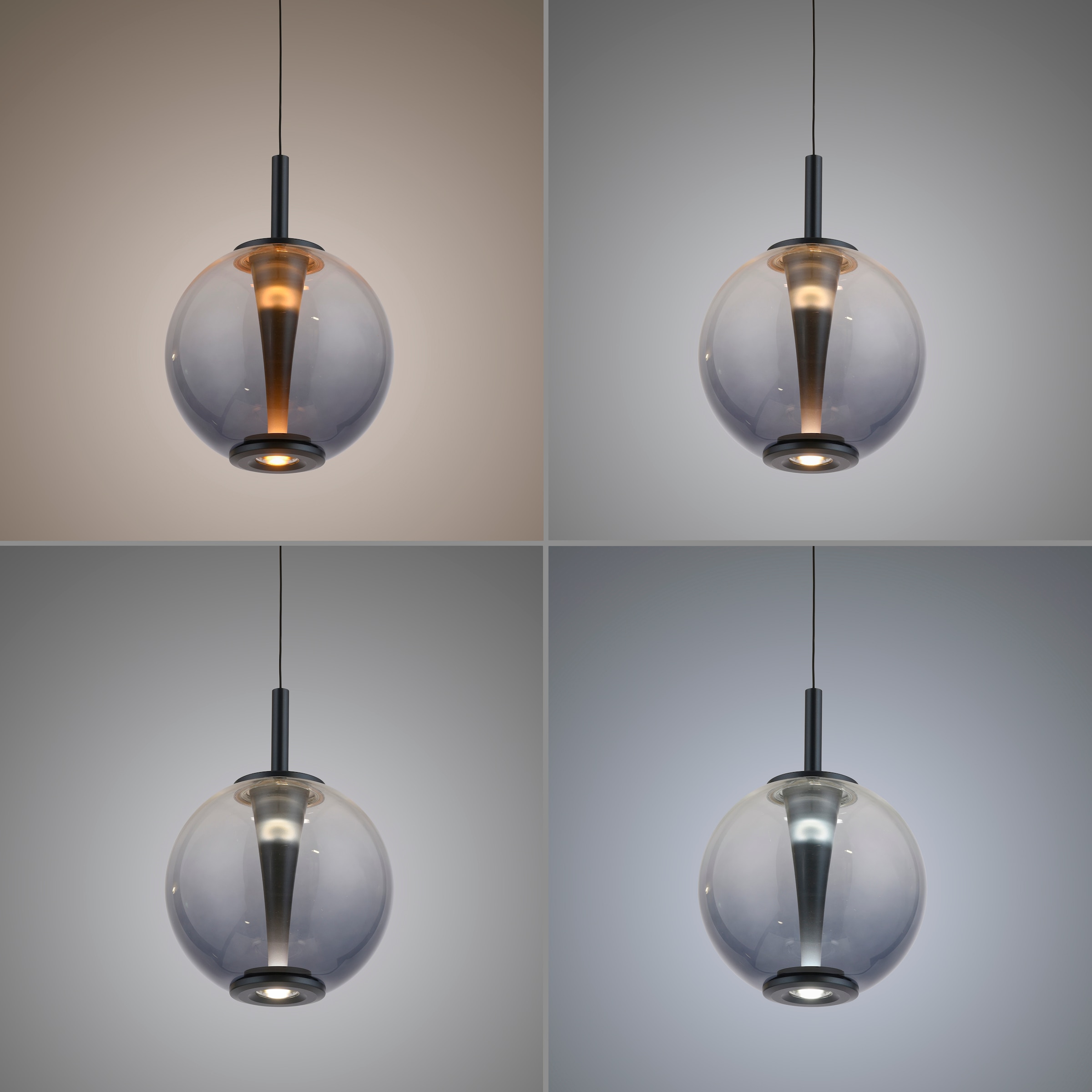 Neuhaus PURE LED Pendelleuchte »PURE Infinity« LED-Board 1 Stk. warmweiß - kaltweiß Comfort Lift, CCT, dimmbar über Fernbedienung