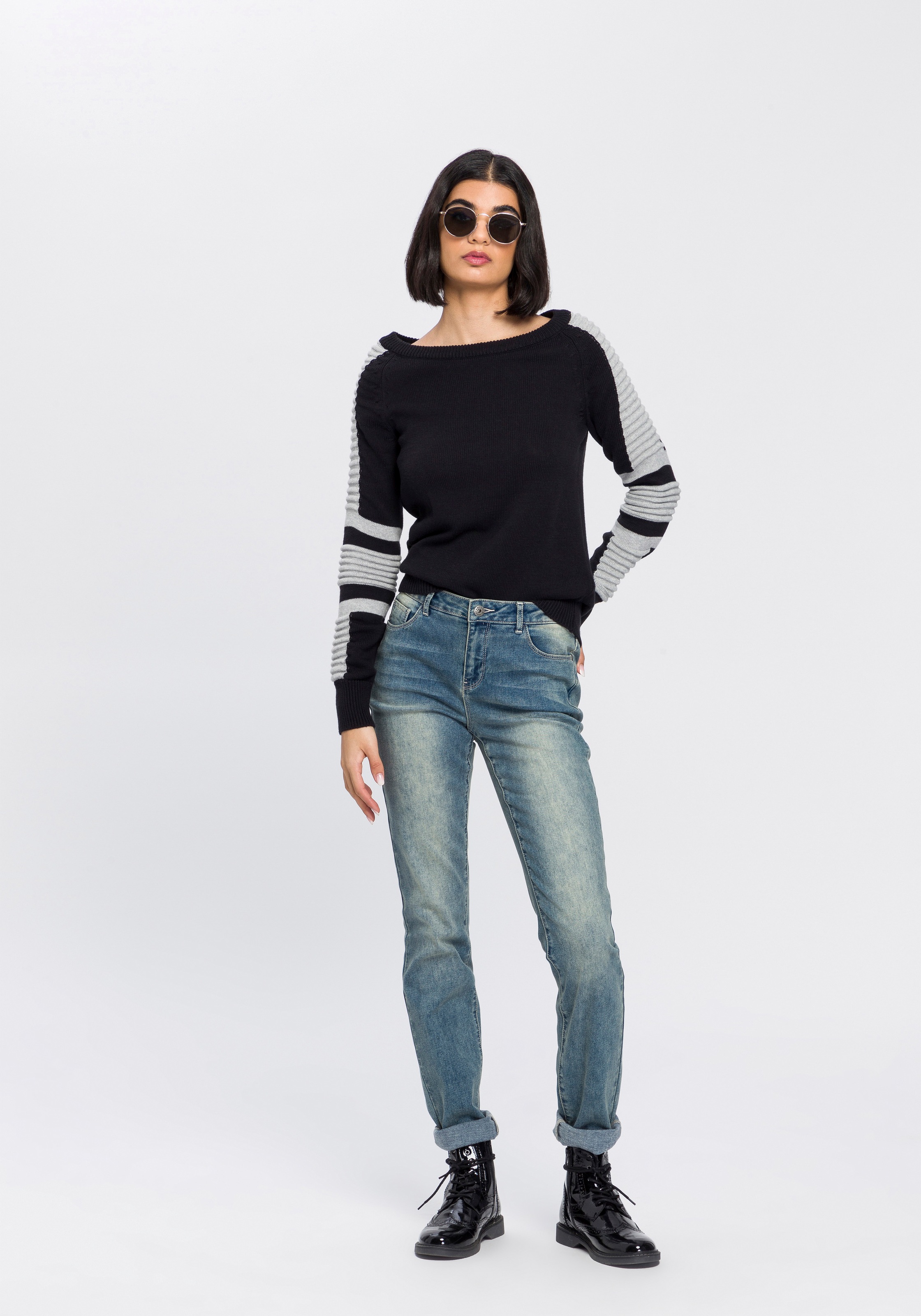 Arizona Skinny-fit-Jeans »mit Effekt«, kaufen High OTTO Waist Thermo bei