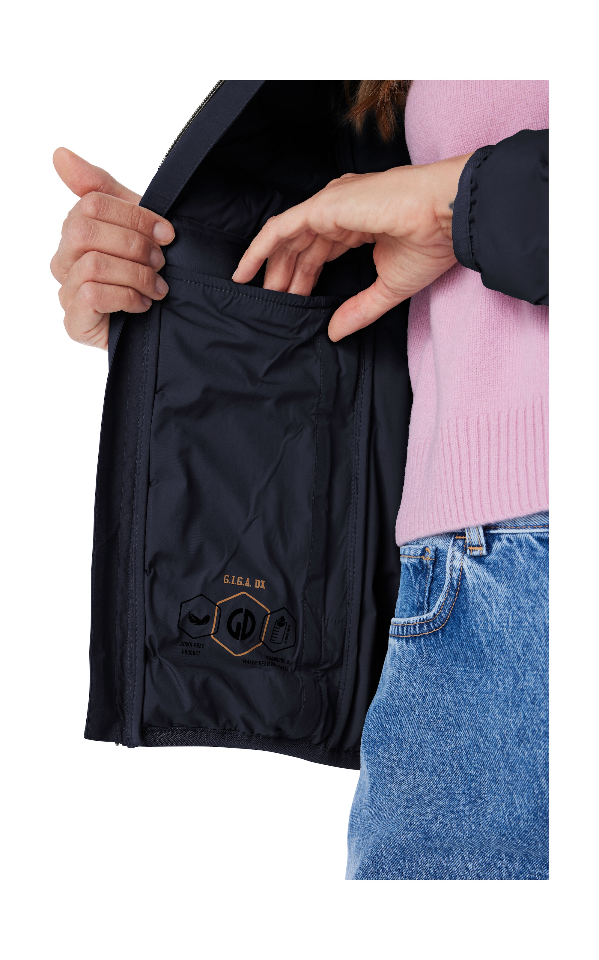 G.I.G.A. DX by killtec Steppjacke »Damen Steppjacke OOGW 1« Leichte Steppjacke, wasserabweisend, weitenregulierbare Kapuze