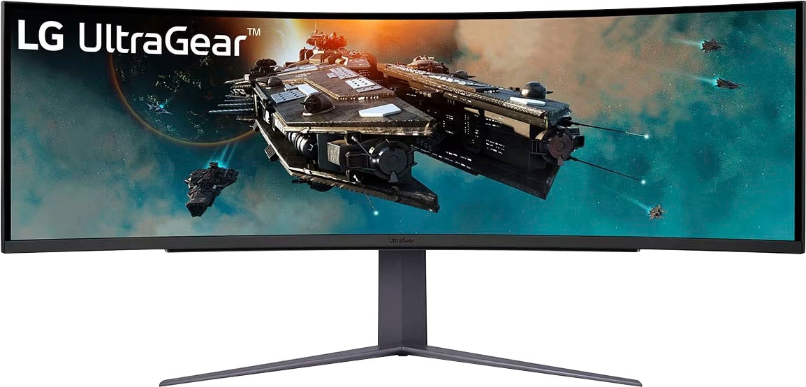 124 240 LG bei DQHD, jetzt 1 OTTO Zoll, 1440 Hz ms Reaktionszeit, px, Curved-Gaming-Monitor 5120 x »49GR85DC«, cm/49