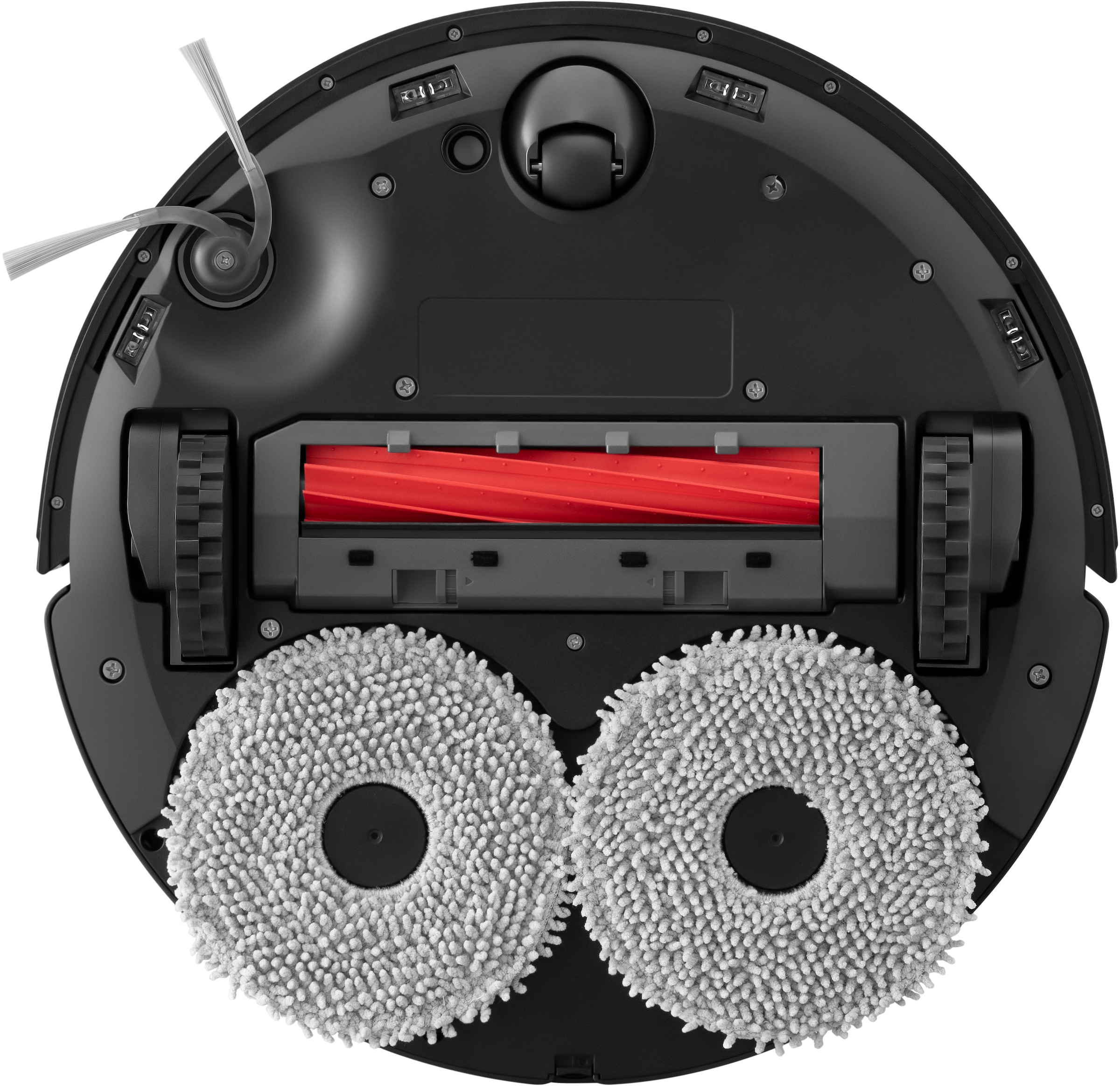 Roborock Saugroboter »Roborock QR 598 mit Wischfunktion, E11-Filter im Roboter« Moppreinigung mit 0,95 Rate, Trocknung mit kühler Luft,