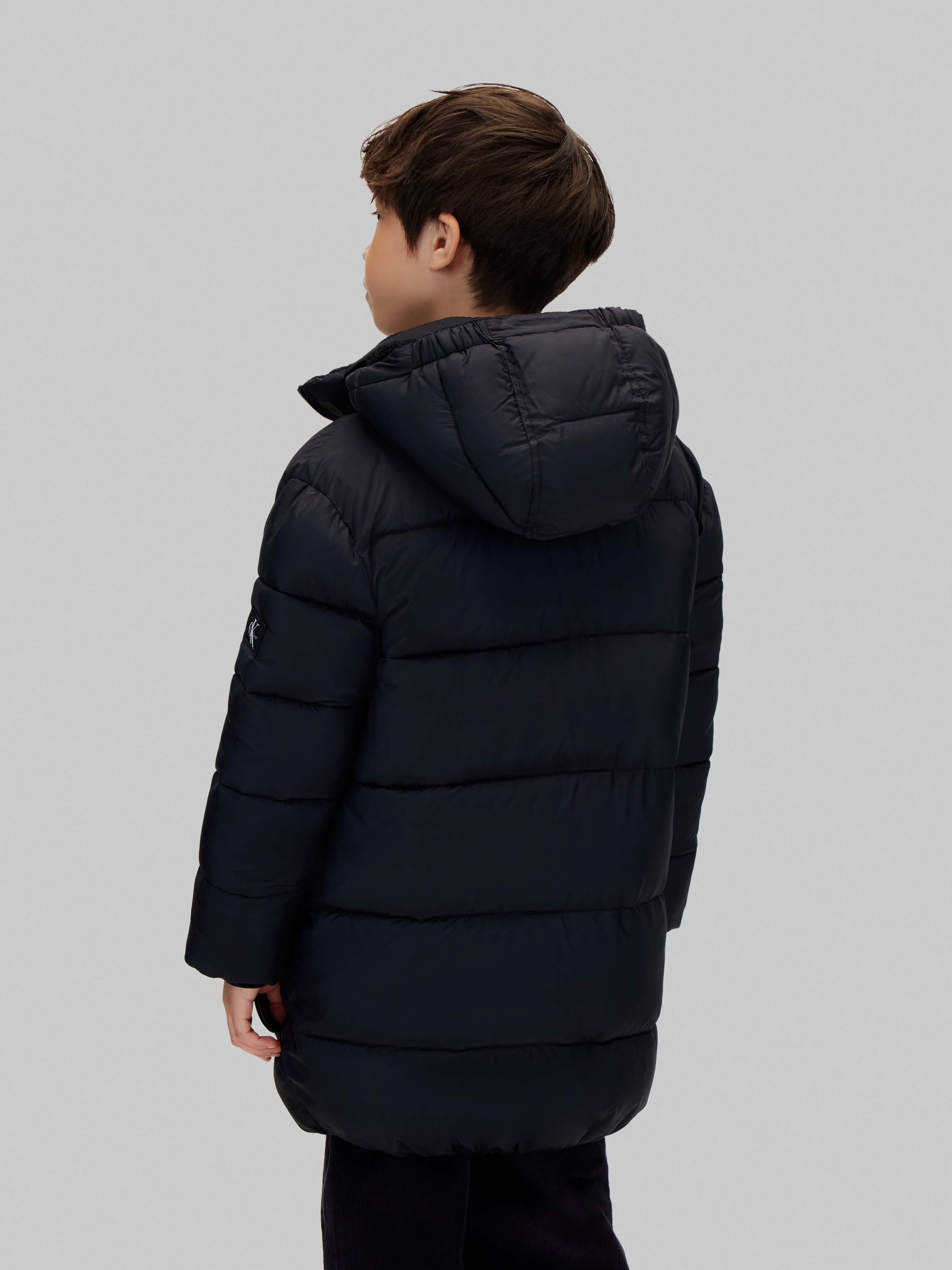 Calvin Klein Jeans Steppmantel »CK ESSENTIAL PARKA PUFFER« Regular fit mit Kapuze
