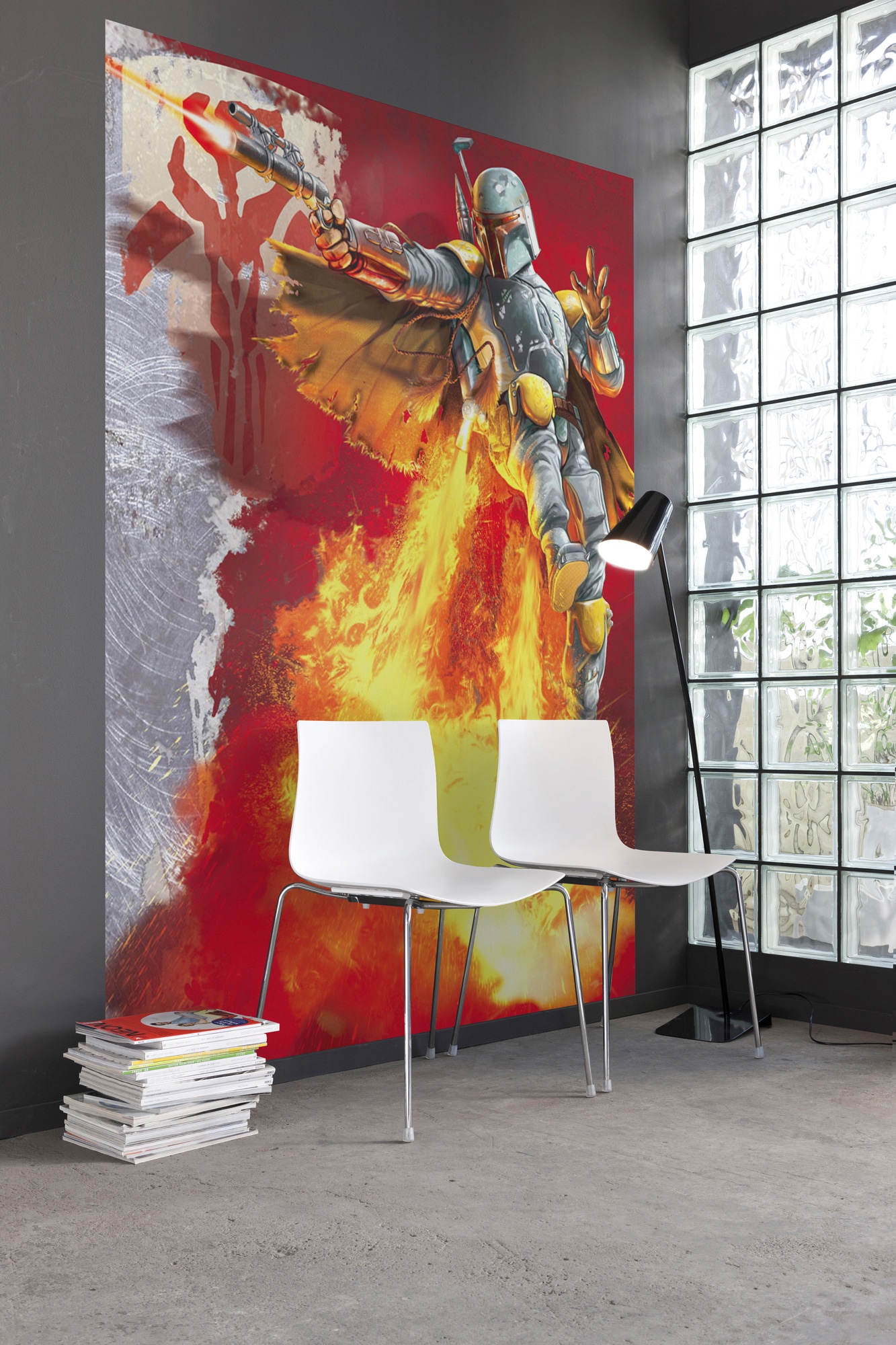 Komar Fototapete »STAR WARS Boba Fett - Größe 184 x 254 cm«, bedruckt, Kinderzimmer