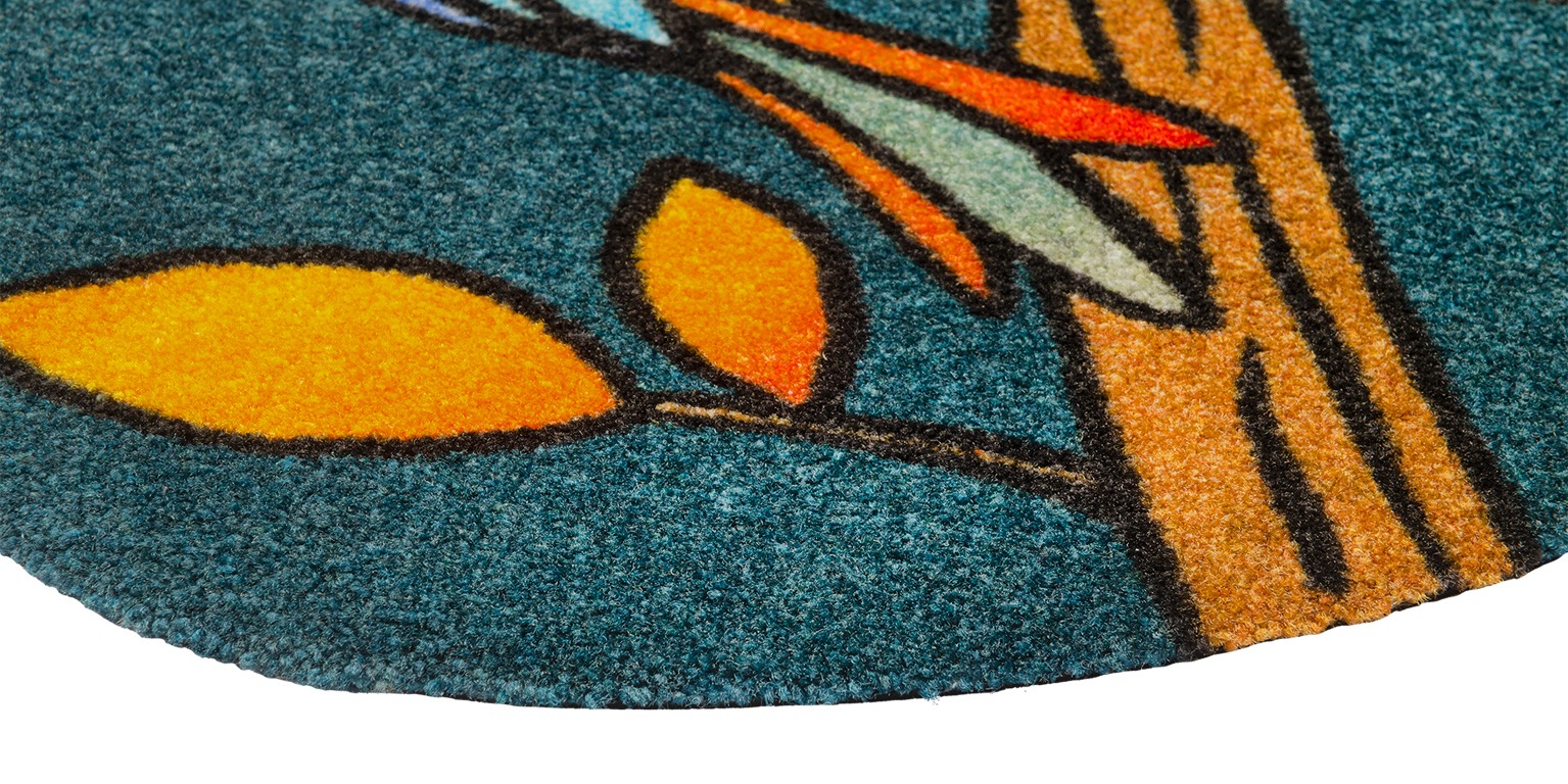 wash+dry by Kleen-Tex Teppich »Morning Choir« rechteckig 9 mm Höhe