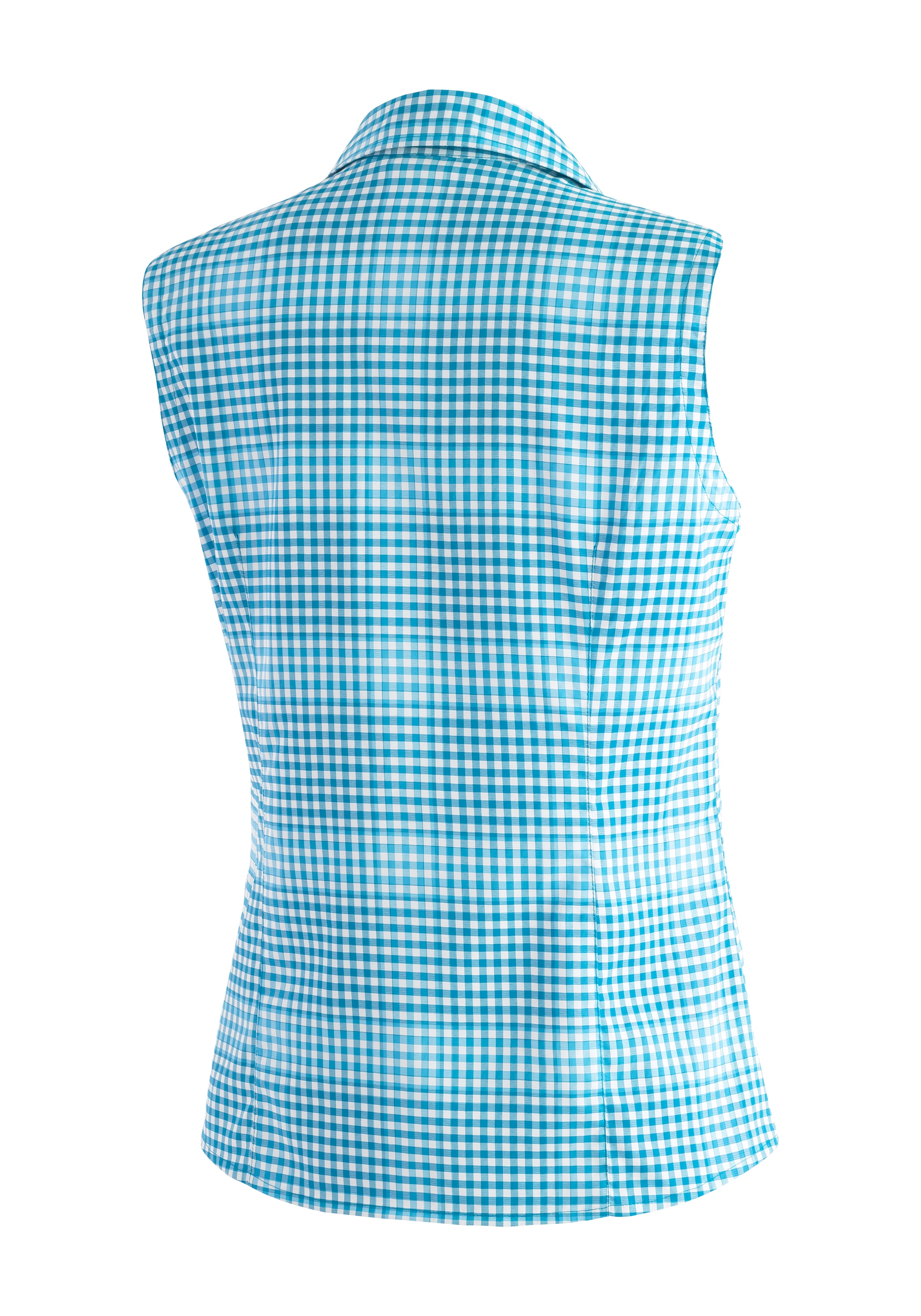 Maier Sports Funktionsbluse »Sana sleeveless«, ärmellose Damen Bluse, atmungsaktive Karobluse