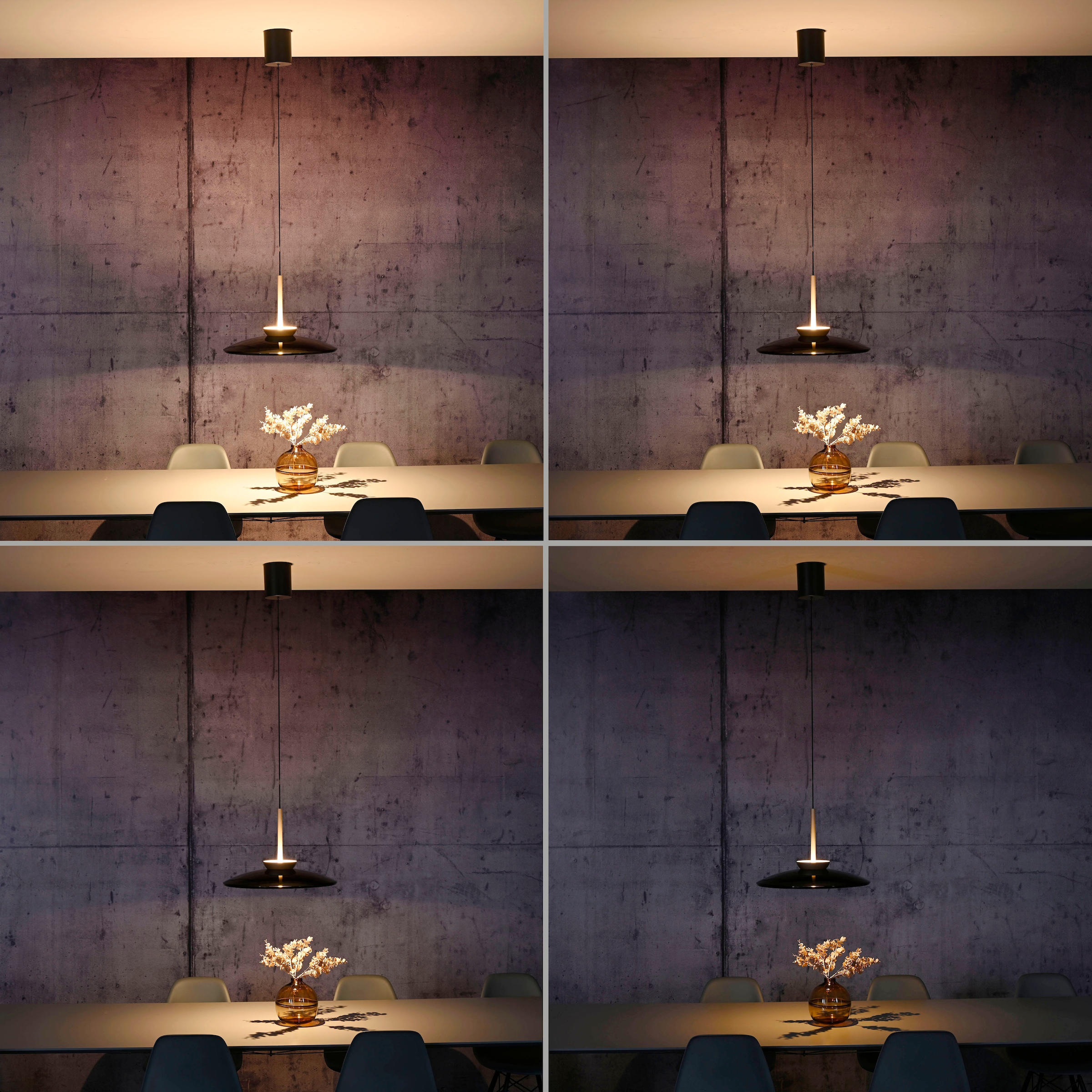 Neuhaus PURE LED Pendelleuchte »PURE E-Moon« LED-Board 1 Stk. warmweiß - kaltweiß e-LIFT® Funktion, CCT, dimmbar über Fernbedienung