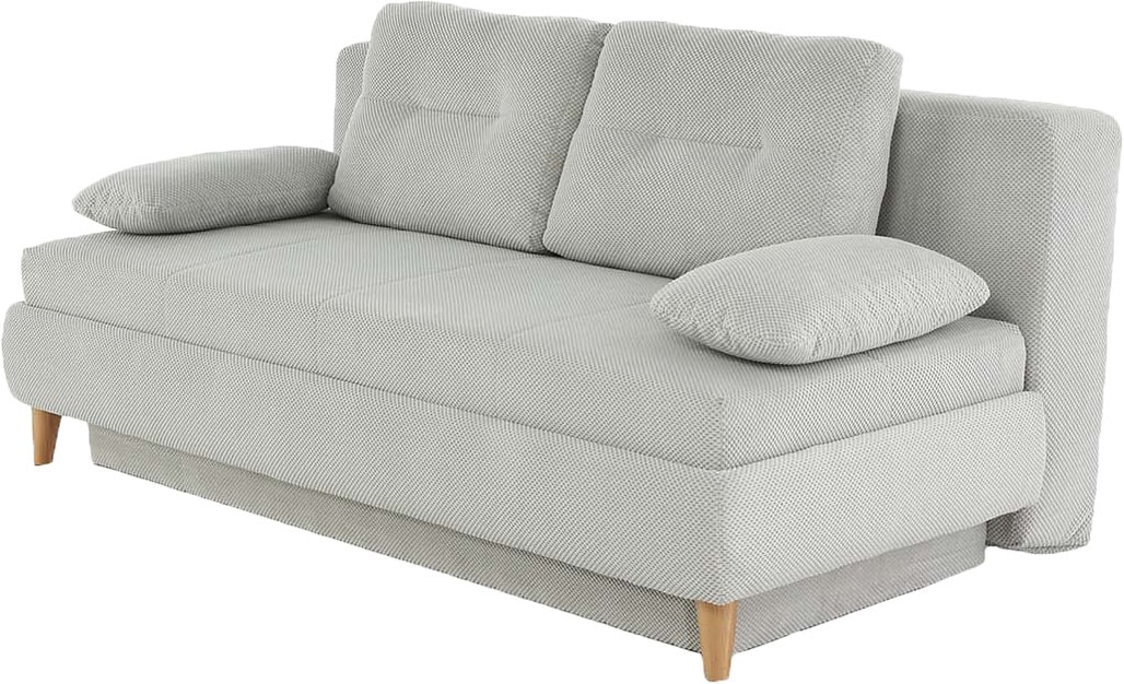 Jockenhöfer Gruppe Schlafsofa »Maja, Dauerschlafsofa«, Wende-Federkernmatratze, Liegefläche 160x200 cm, Bettkasten