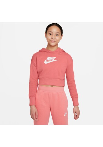 Nike Sportswear Sweatshirt »Club Big Kids' (Girls') French Terry Cropped Hoodie« kaufen