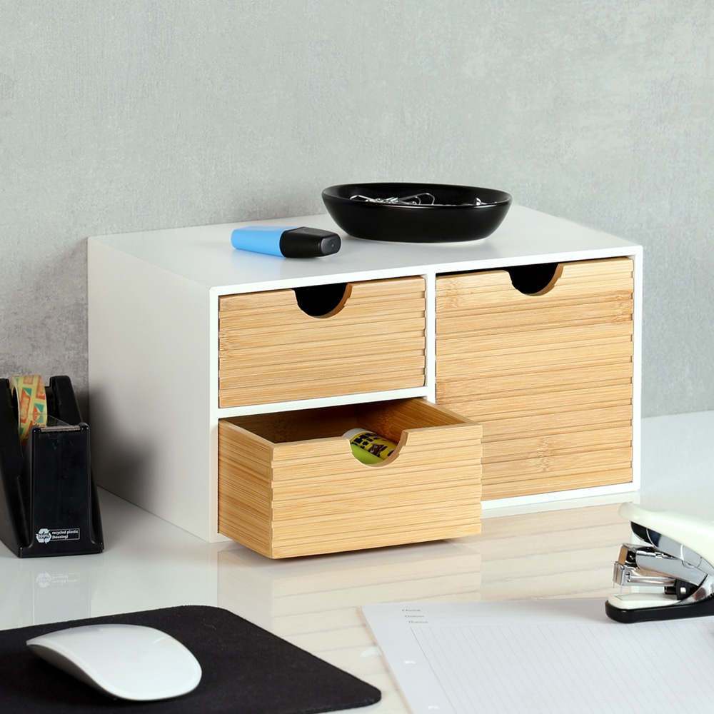 KESPER® Organizer »Küchenregal, Aufbewahrungsbox, FSC®-zertifiziert« Mini-Kommode mit 3 Schubladen