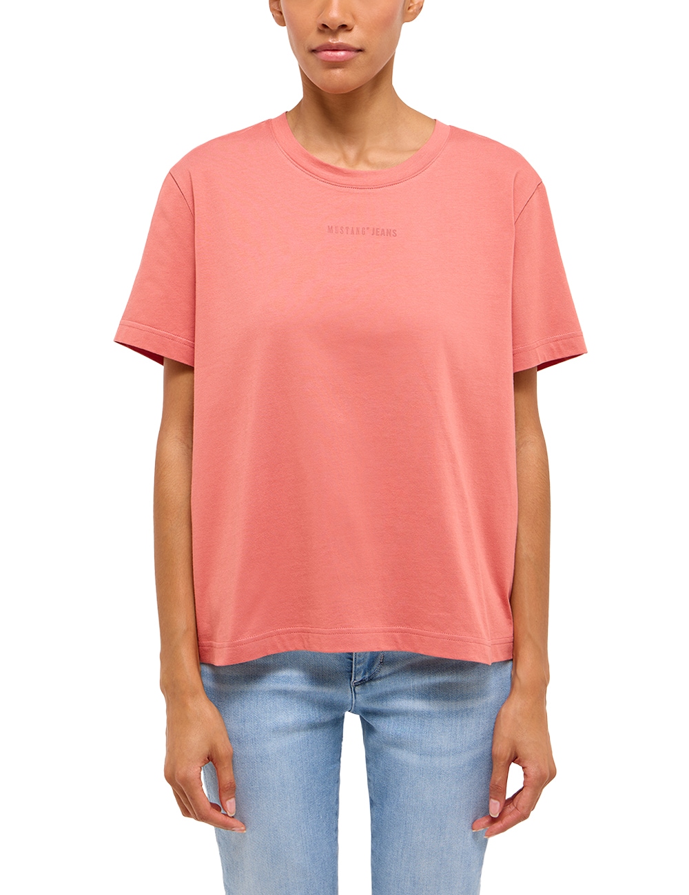 MUSTANG Kurzarmshirt »Damen Style Floris«