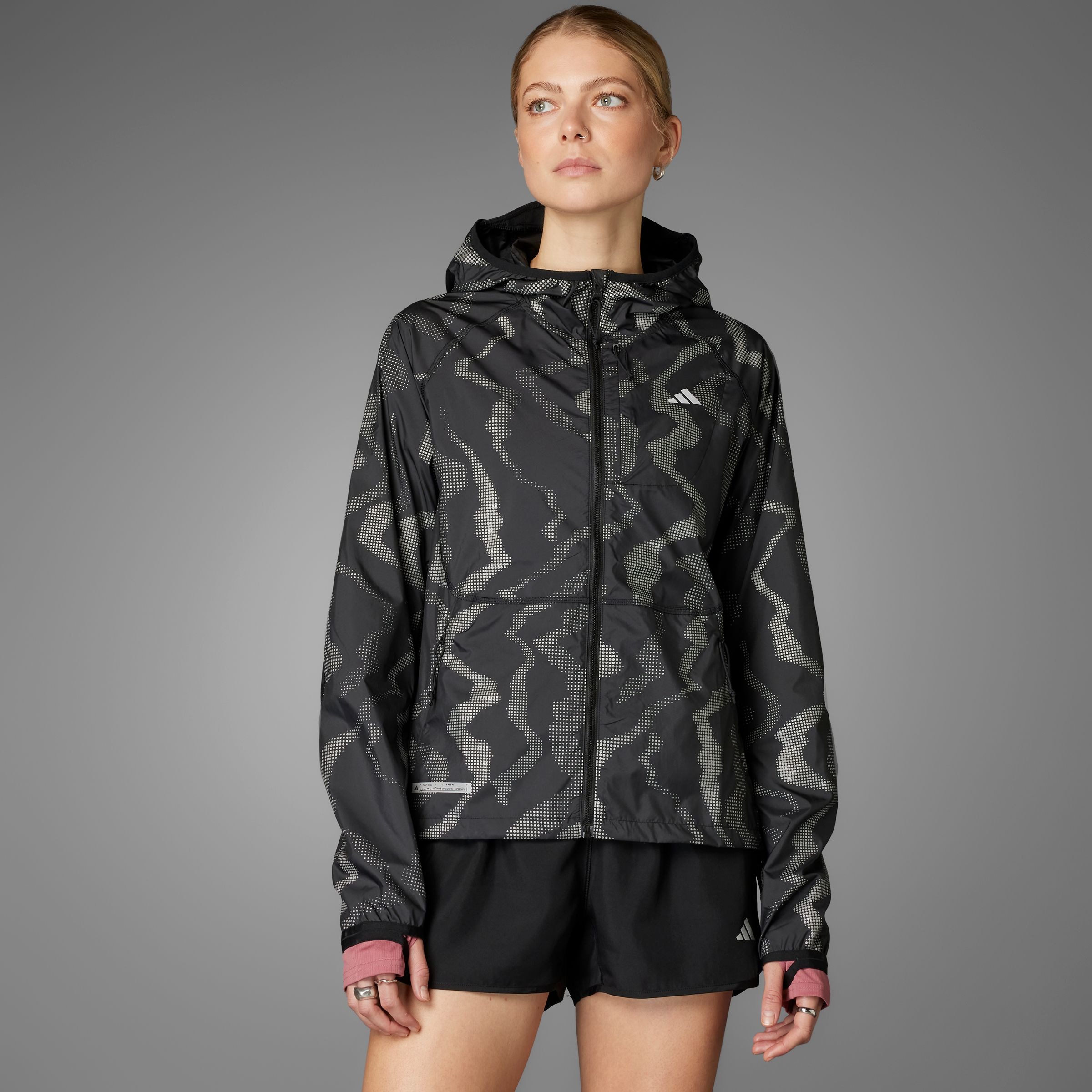 adidas Performance Laufjacke »ULT PREM JKT«, Reflektierend für Sichtbarkeit in der Dämmerung