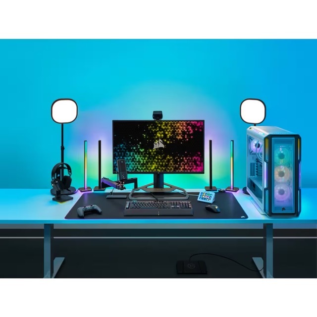 Corsair Gaming Mauspad »MM700 RGB Extended 3XL Gaming-Mauspad«, DREI-Zonen-RGB-Beleuchtung