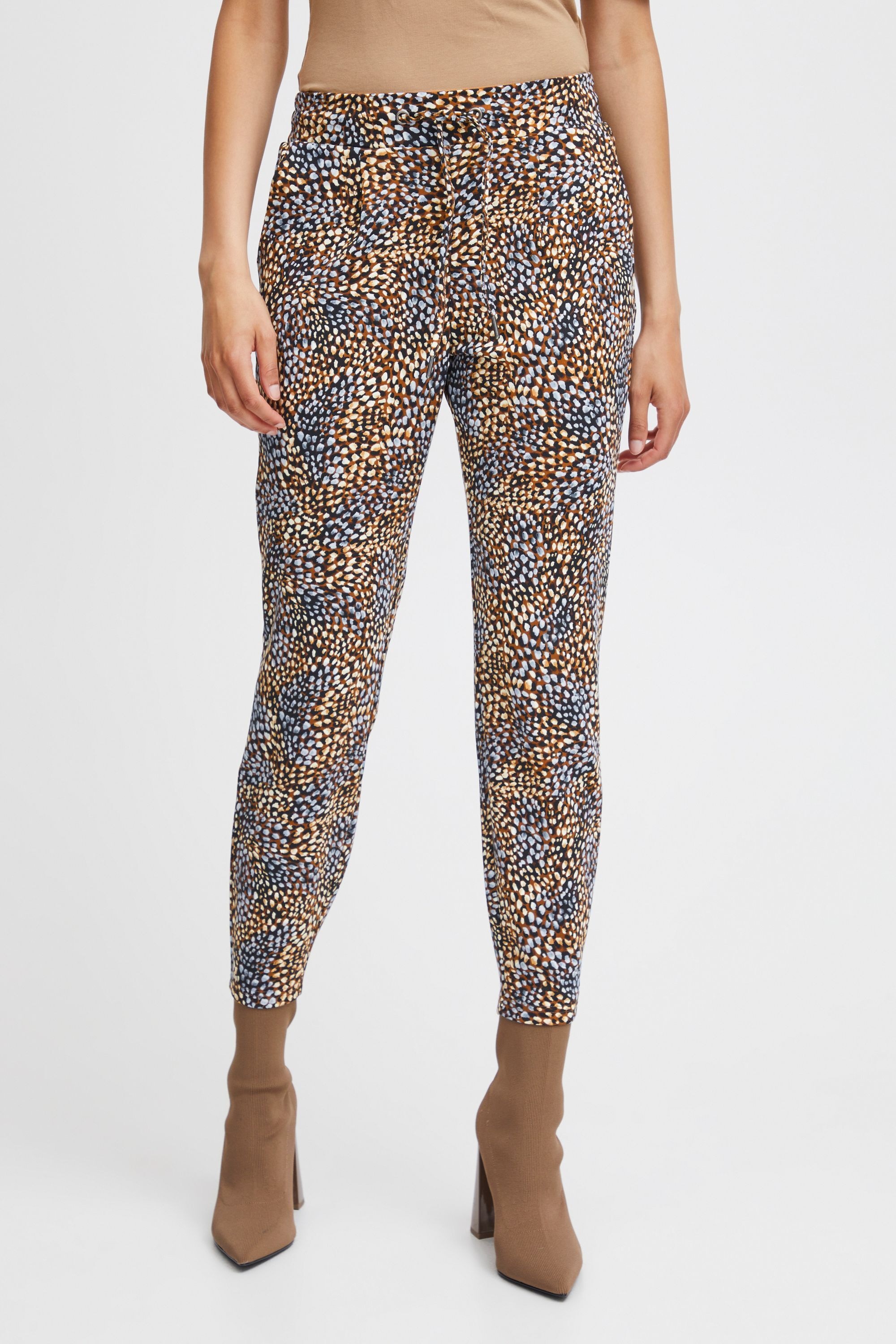 b.young Stoffhose »Stoffhose BYRIZETTA AOP PANT 3 -«