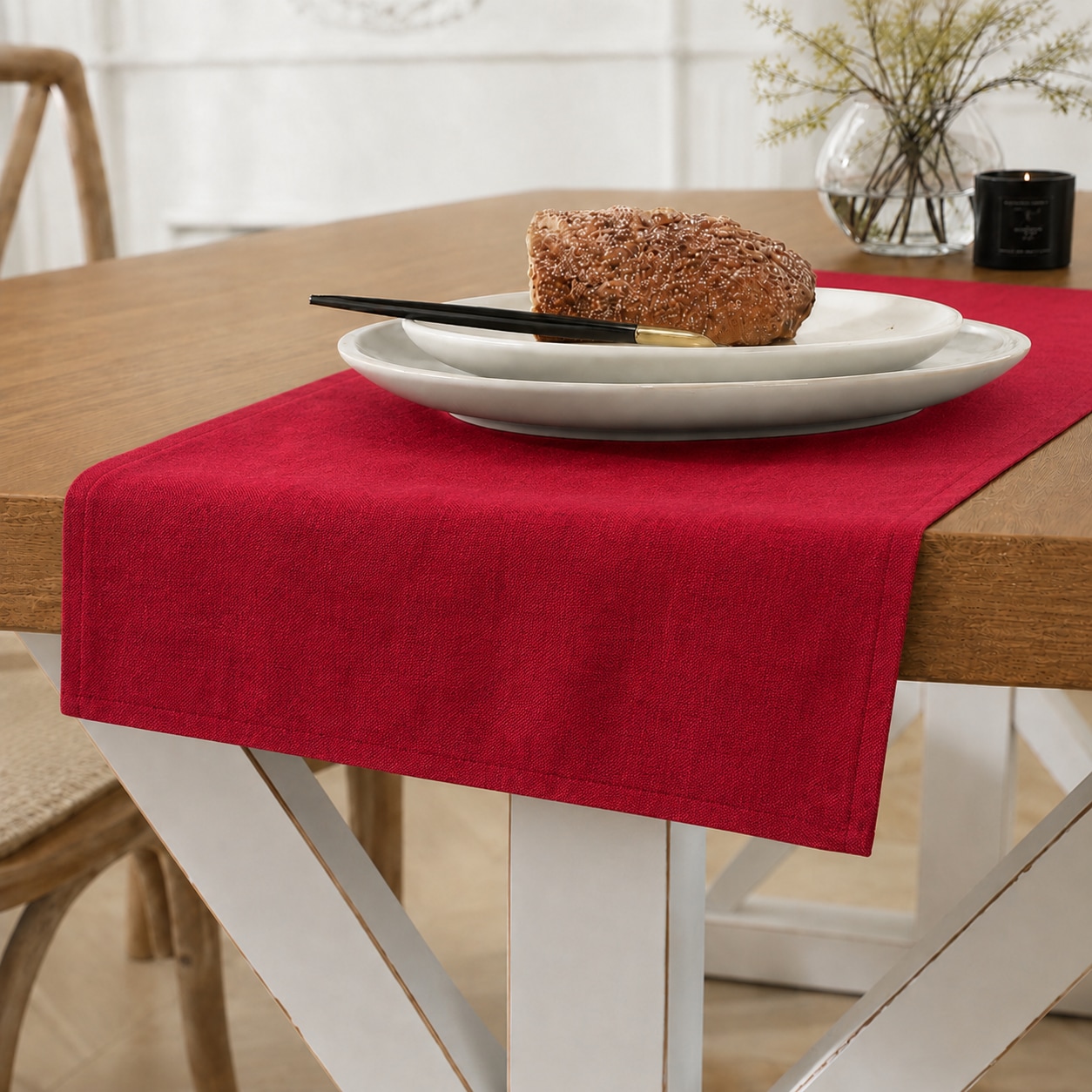 OTTO home Platzset »Meellon, 2 Stück, strukturiert, weiche und flexible Materialqualität« 2er Set, verschiedene Größen, strukturiert, Esszimmer, Esstisch, Deko,