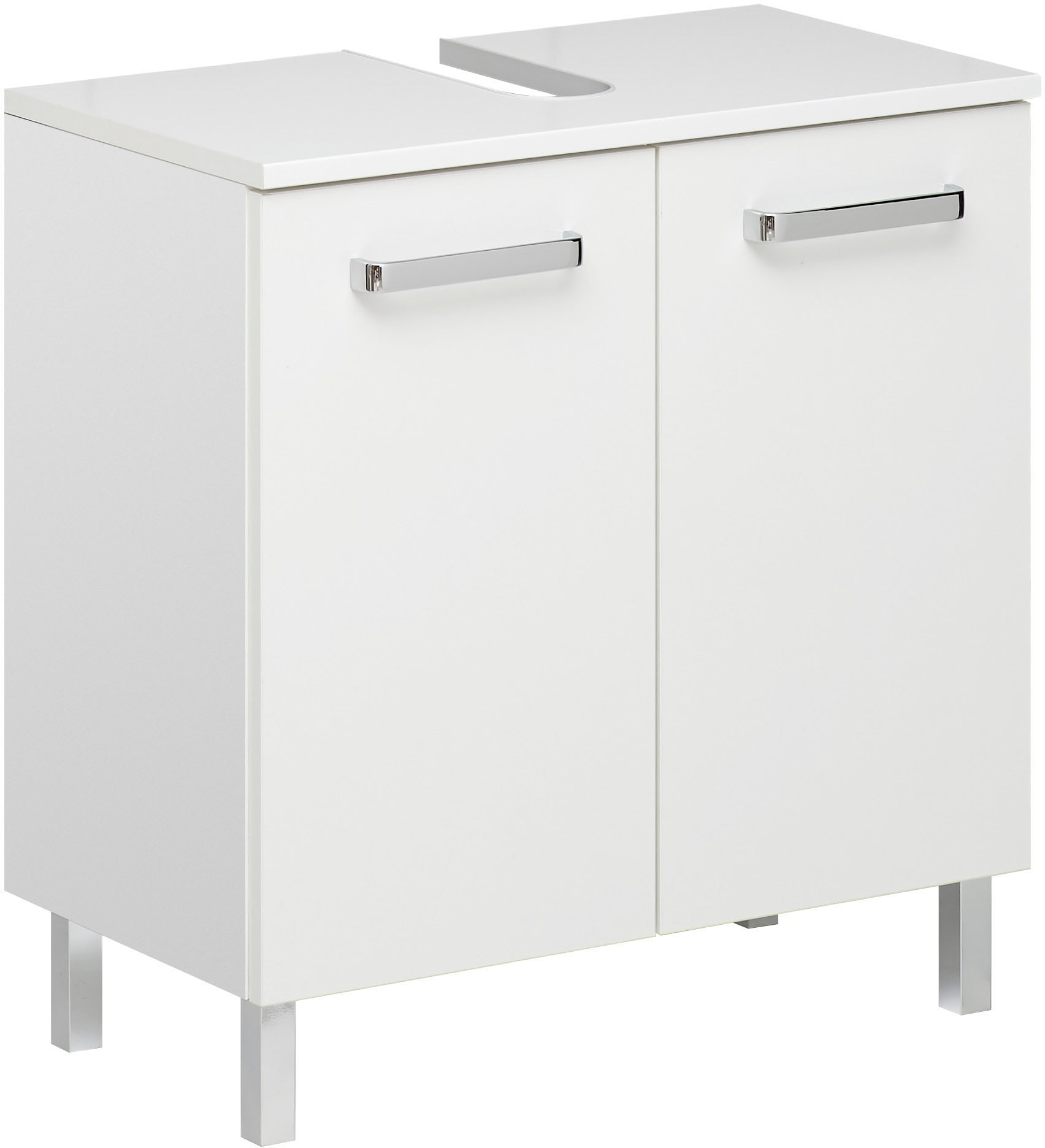 Saphir Badmöbel-Set »Quickset 312 5-teilig, Waschbeckenunterschrank und LED-Spiegelschrank«, (Set, 5 St.), inkl. Türdämpfer, Badezimmer-Set ohne Waschbecken, Badezimmer Schrank