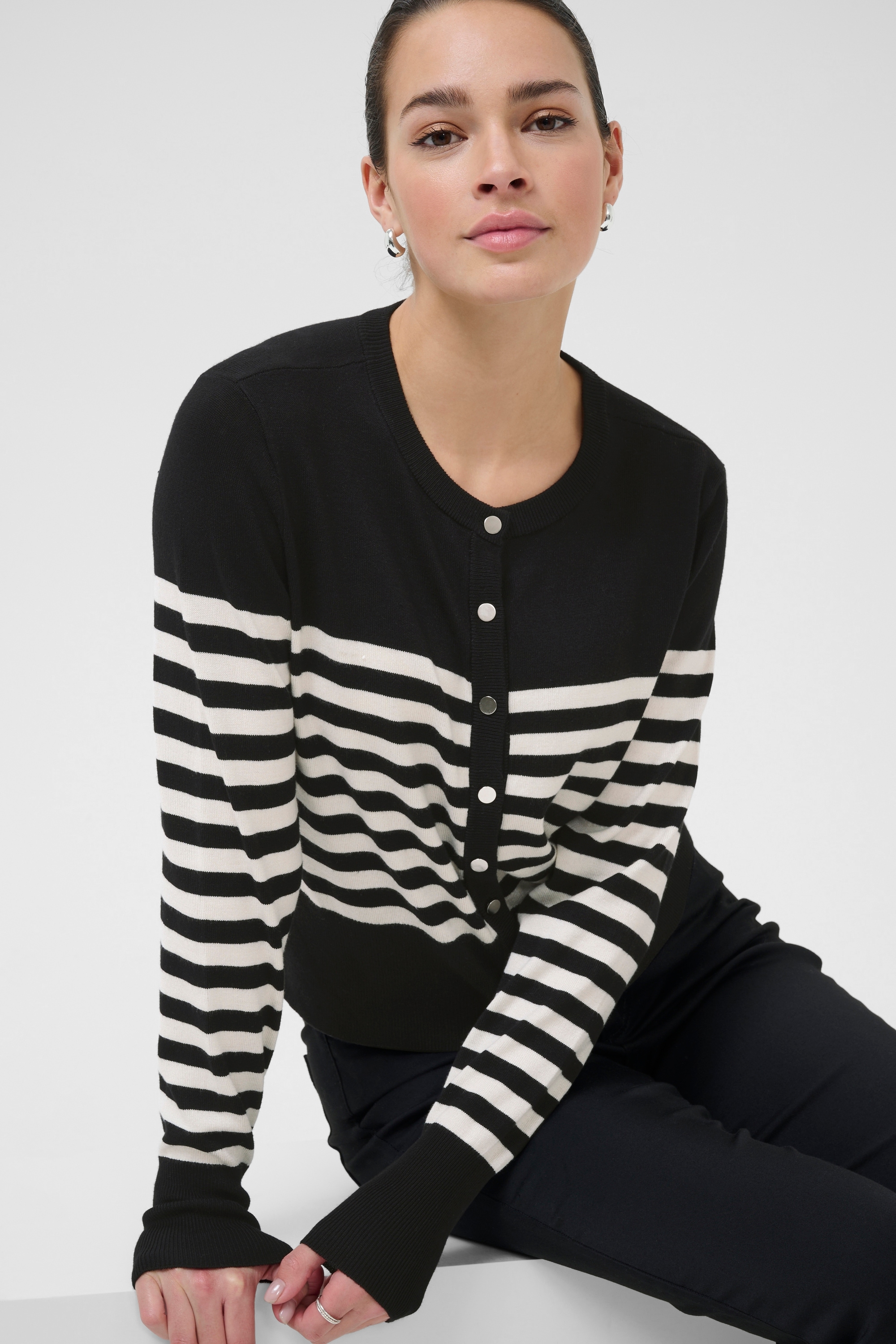KAFFE Strickjacke »Strickjacke KAlizza«
