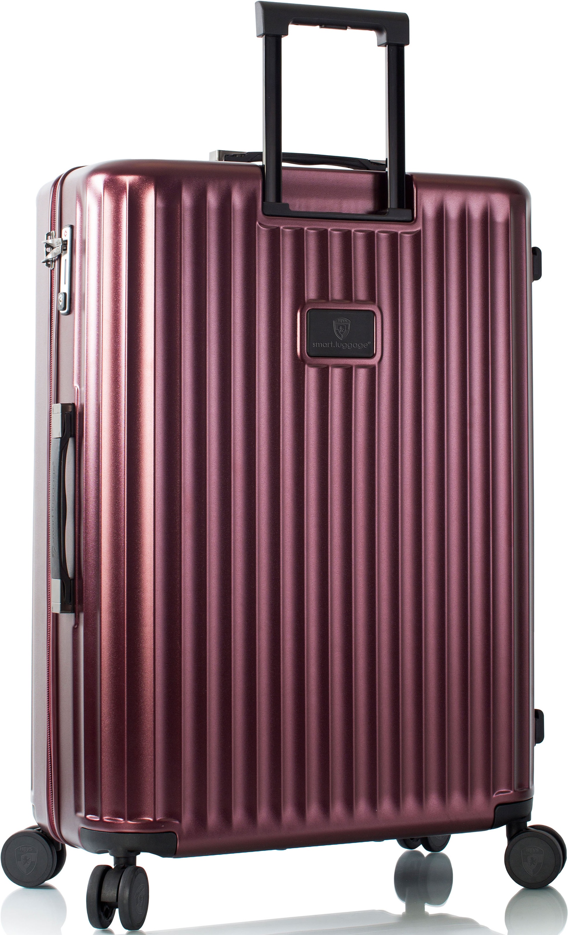 Heys Hartschalen-Trolley »Smart Luggage®, 76 cm«, 4 Rollen, Koffer groß vollständig venetztes High-End-Gepäck mit App-Funktion