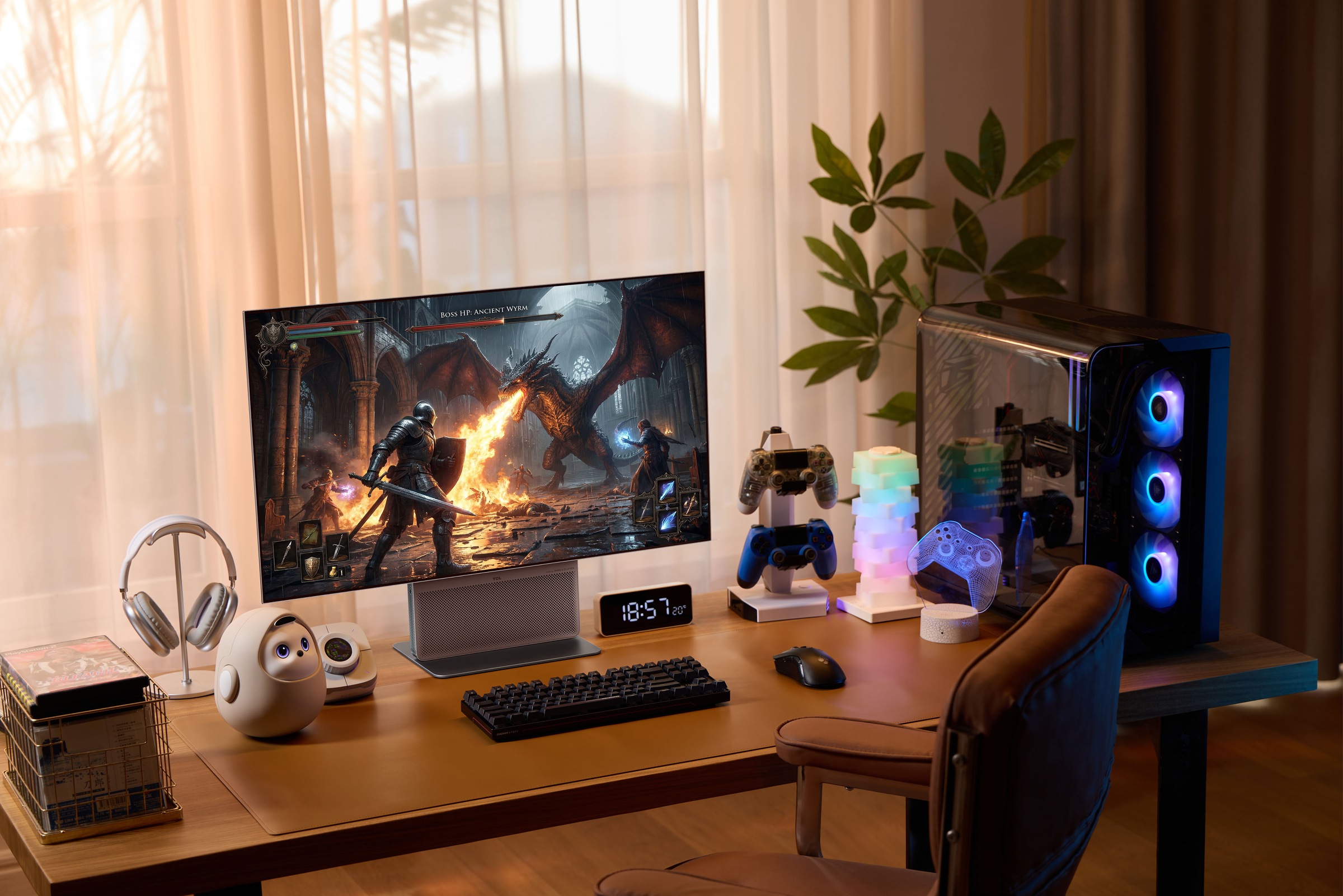 TCL OLED-Monitor »32X3AXD« 80 cm/32 ″  3840 x 2560 px 0,03 Reaktionszeit 240 Hz