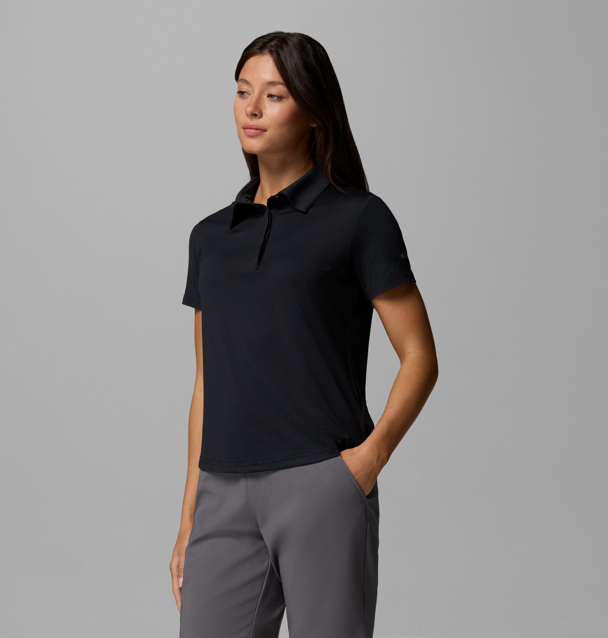 Columbia Poloshirt sportliche Passform, Kurzarm, für sportliche Aktivitäten und Outdoor