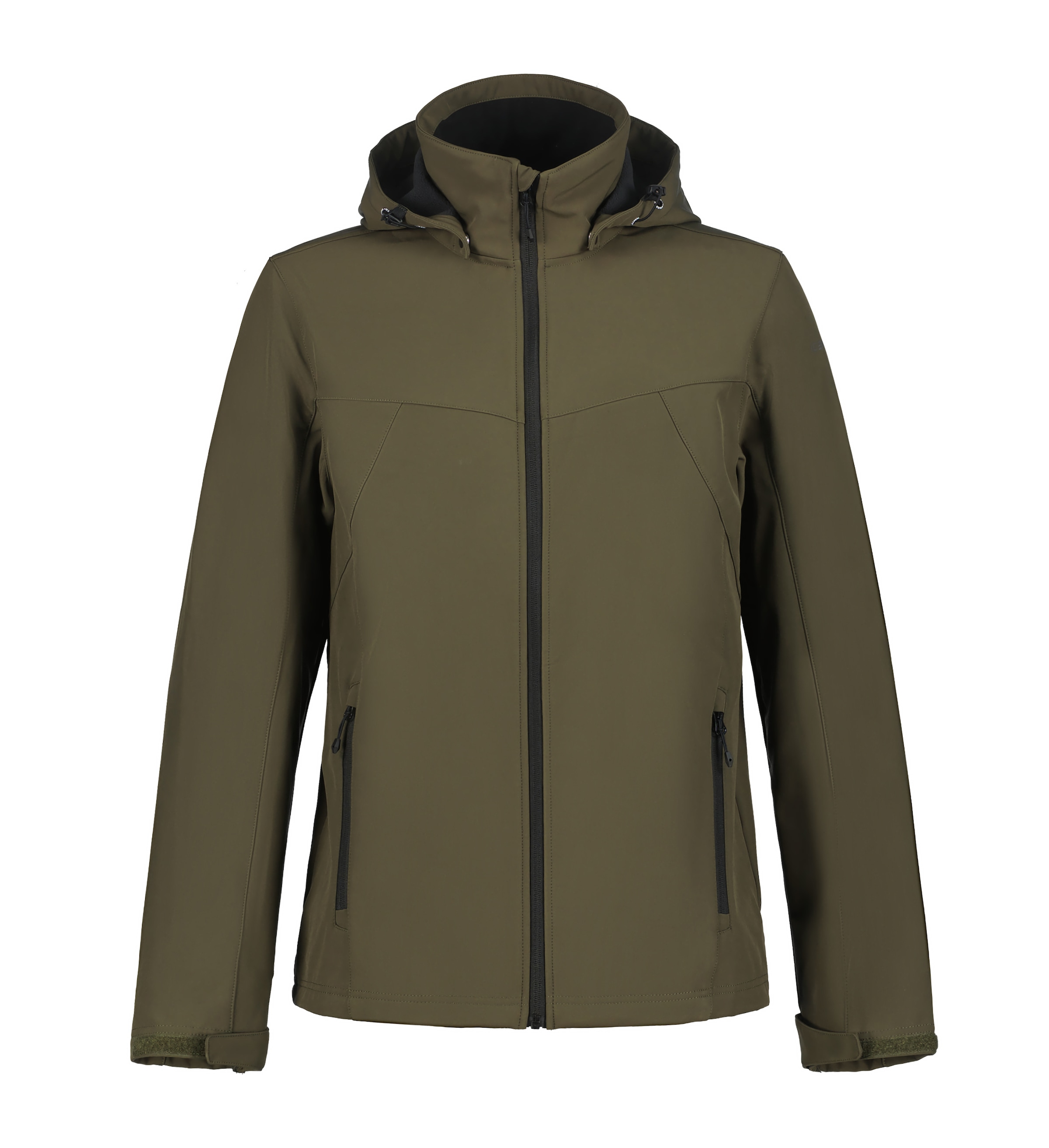 Icepeak Softshelljacke »ICEPEAK BRIMFIELD« mit Kapuze mit abnehmbarer Kapuze, winddicht, wasserabweisend, atmungsaktiv