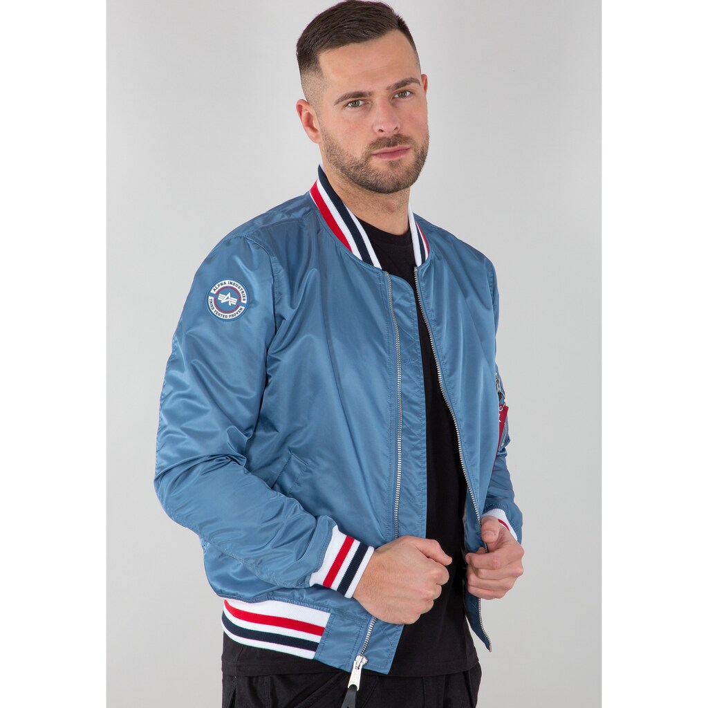 Alpha Industries Bomberjacke »ALPHA INDUSTRIES Men - Bomber & Flight Jackets MA-1 LW Tipped«