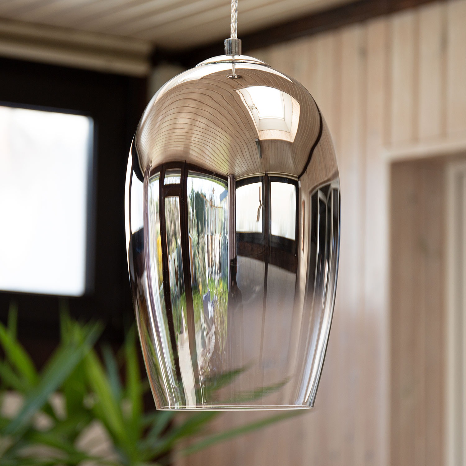 Paco Home Pendelleuchte »JAY«, 1 flammig, Leuchtmittel E27 | ohne Leuchtmittel, Deckenlampe LED Glas Wohnzimmer Esszimmer Höhenverstellbar E27
