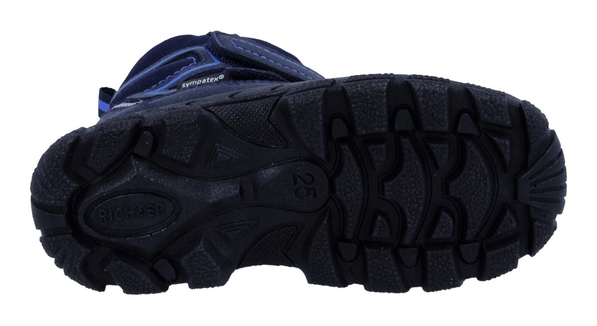 Richter Winterstiefel »Davos WMS: Weit«  Klettstiefel in Schuhweite: Weit, Größenschablone zum Download